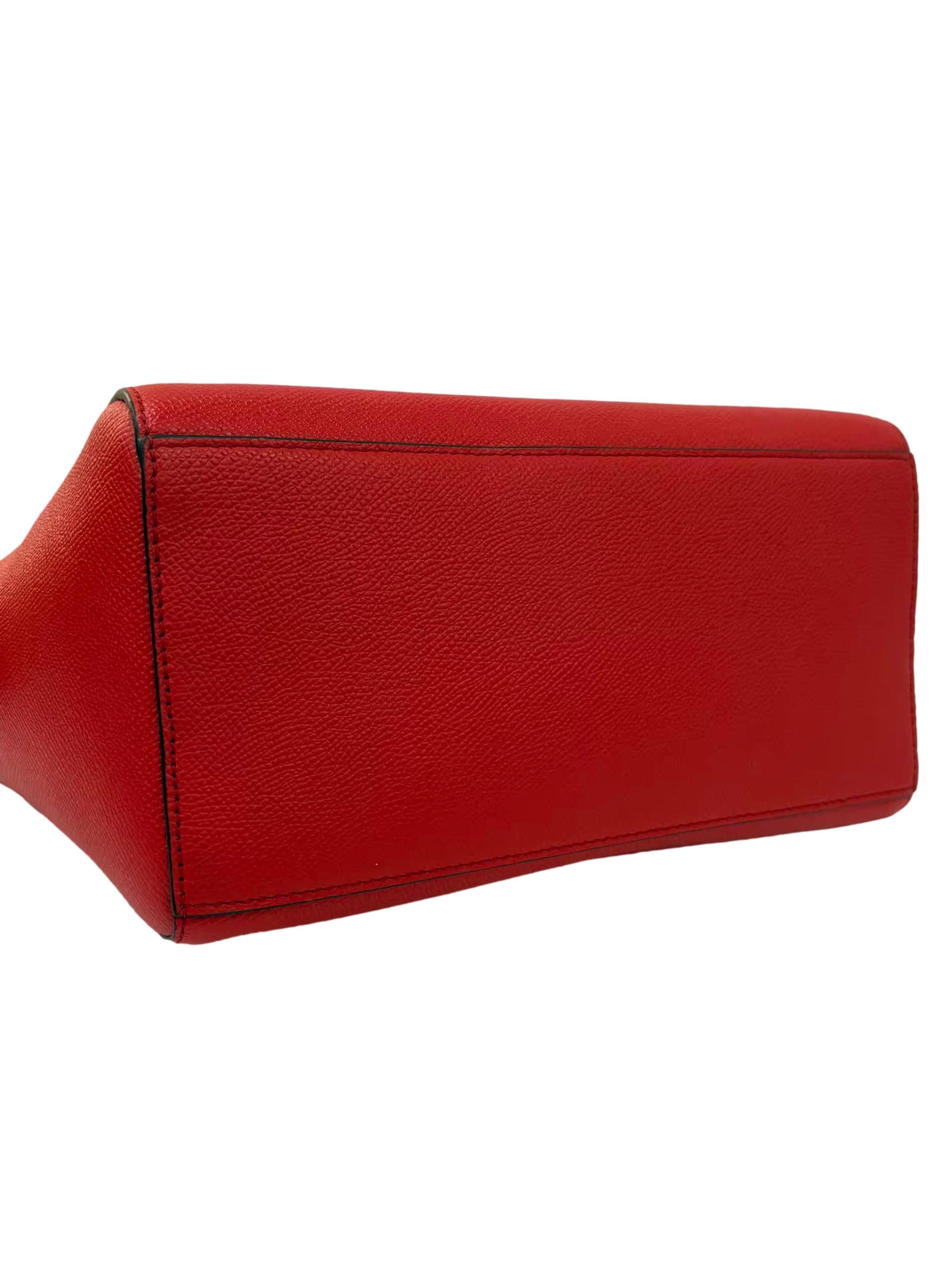 Vibrant Red Gabby Satchel Crossbody Bag