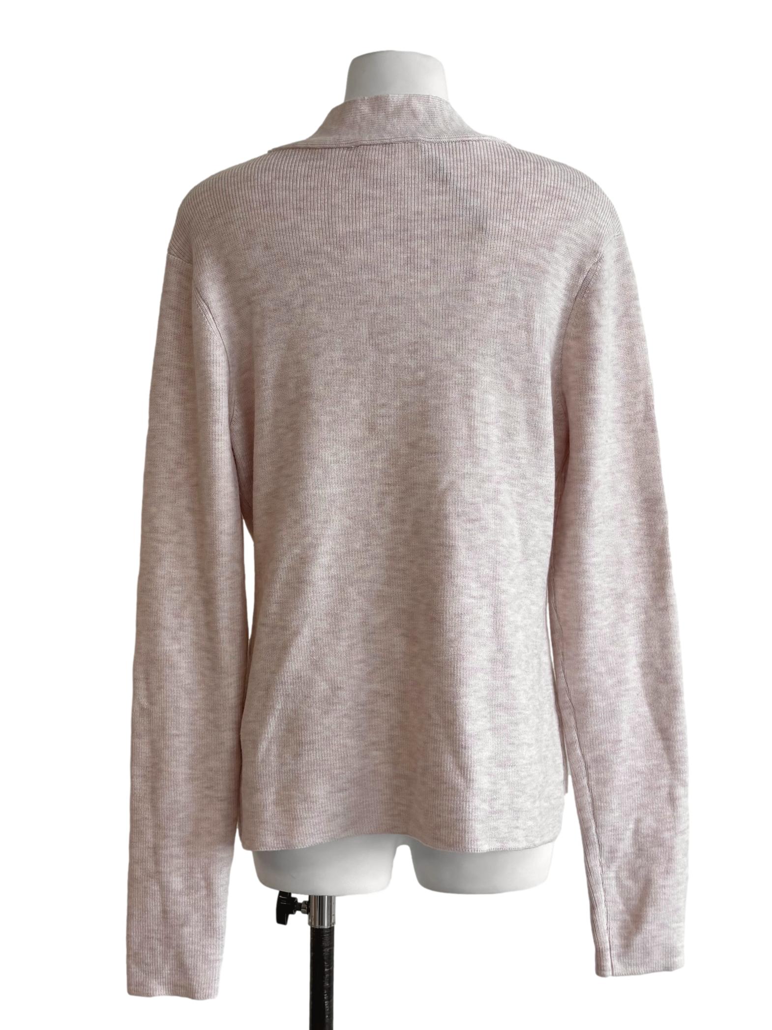 Baby Pink Knit Sweatshirt LB