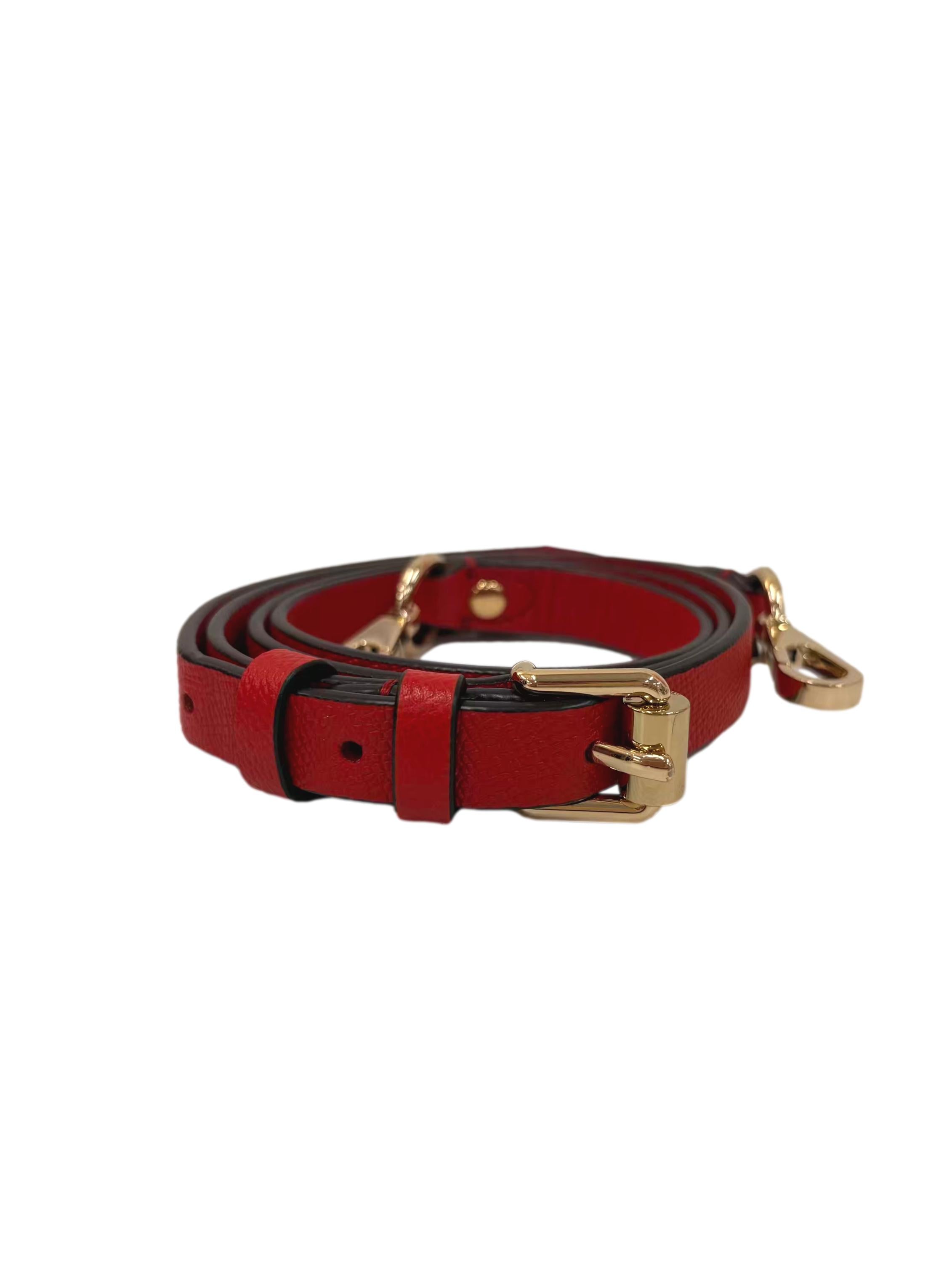 Vibrant Red Gabby Satchel Crossbody Bag
