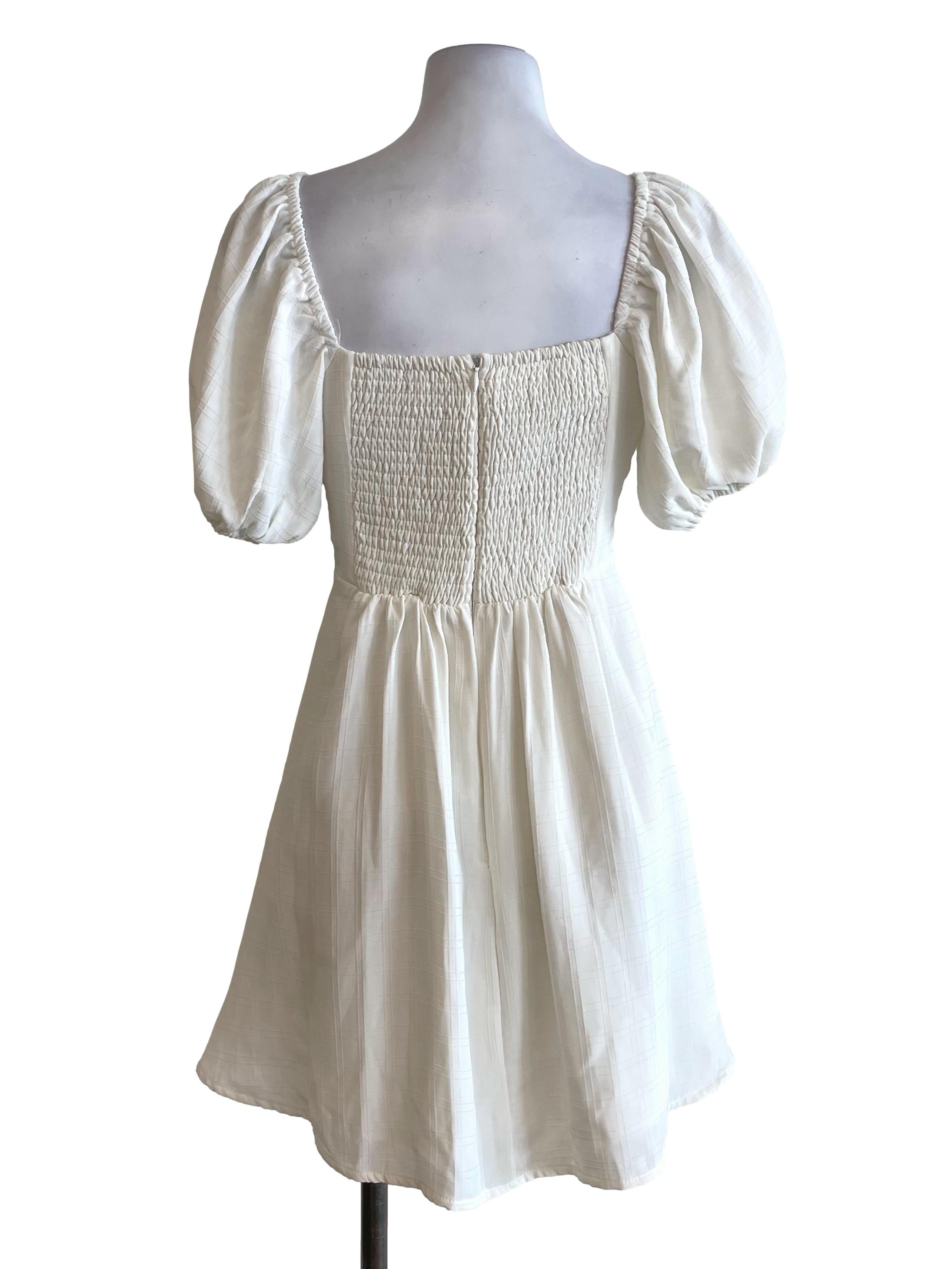 Off White A-Line Dress TTR