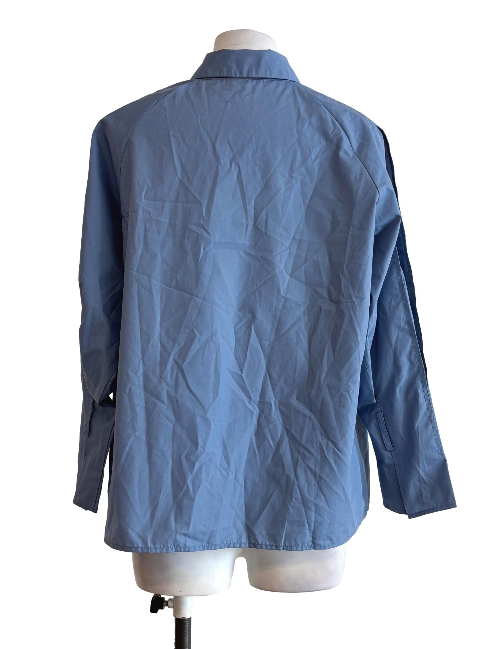 Royal Blue Long Sleeve Buttoned Shirt