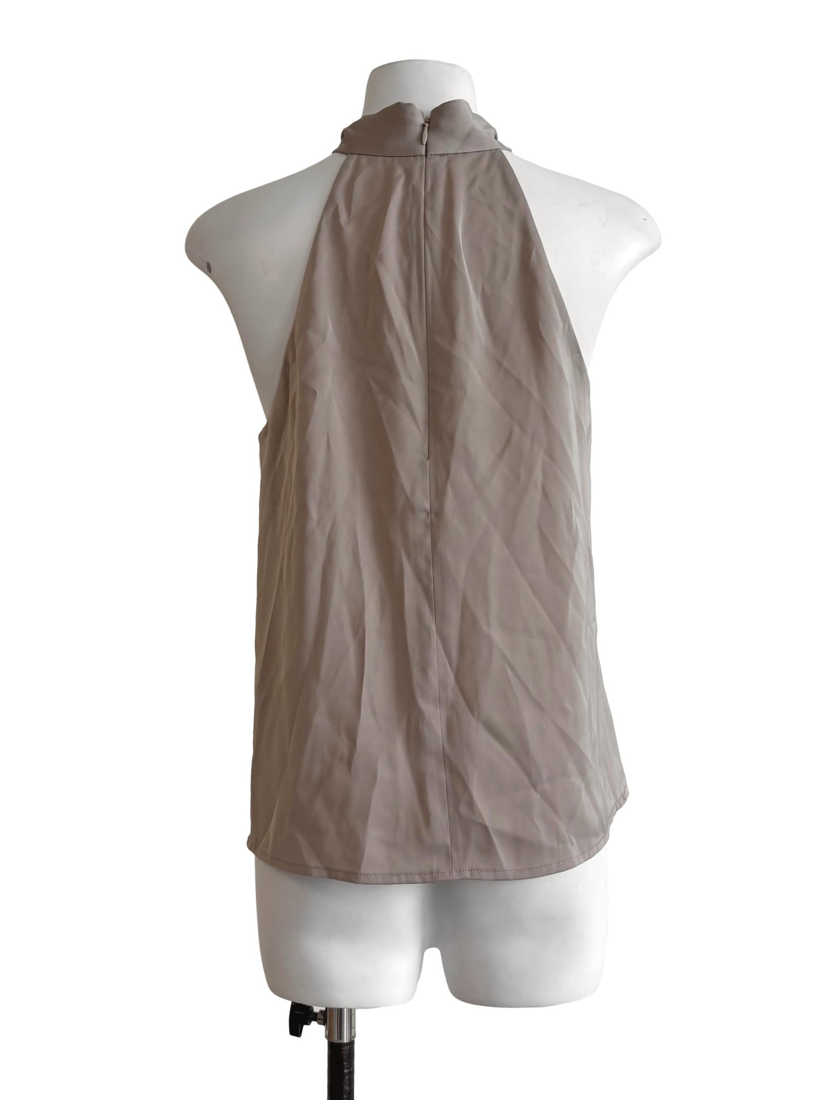 Cashmere Beige Halter Top LB
