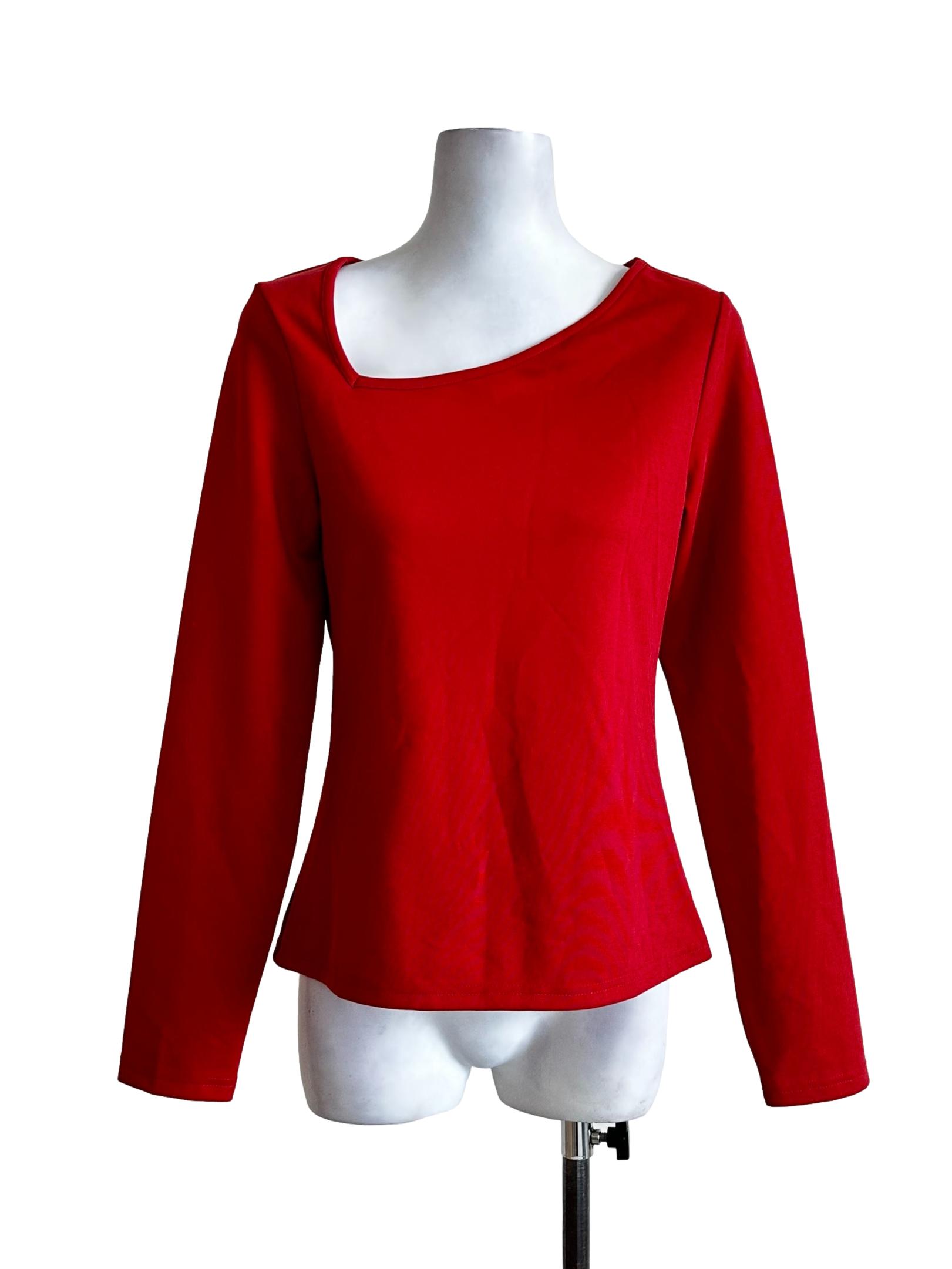 Brick Red Plain Top