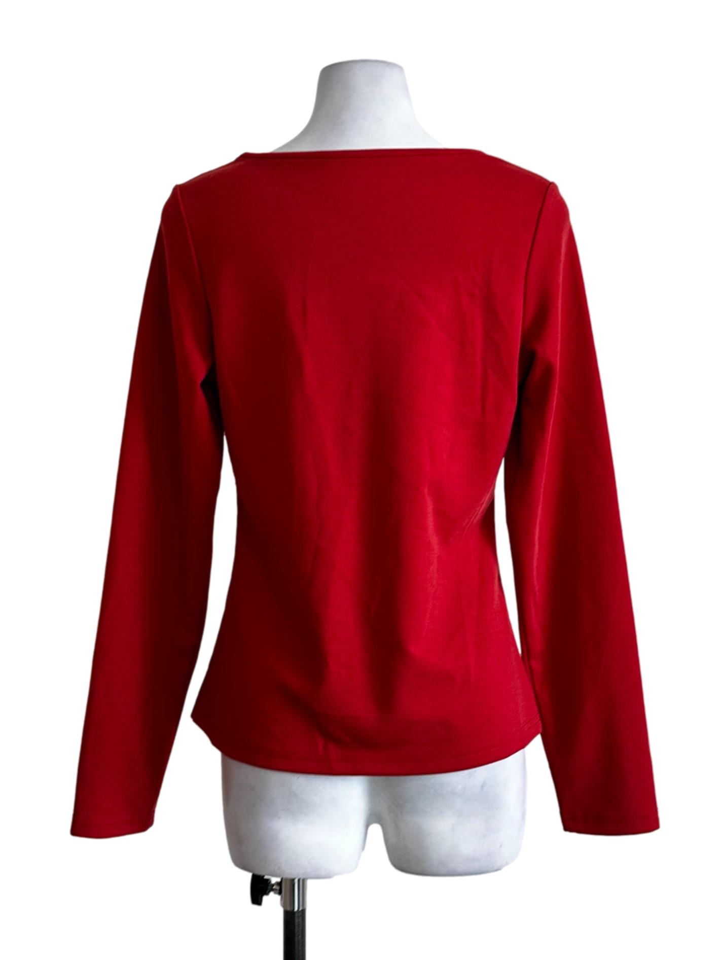 Brick Red Plain Top