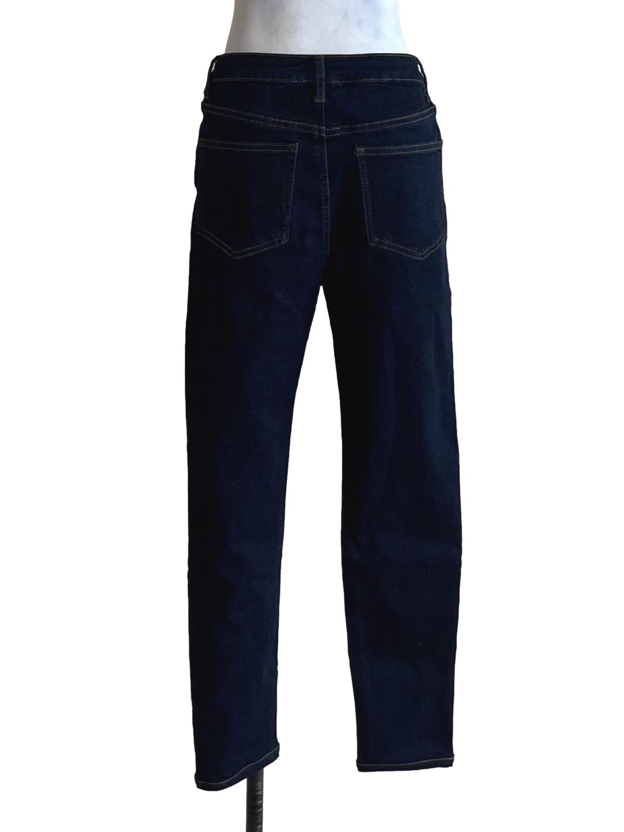 Blue Denim Plain Skinny Jeans LB