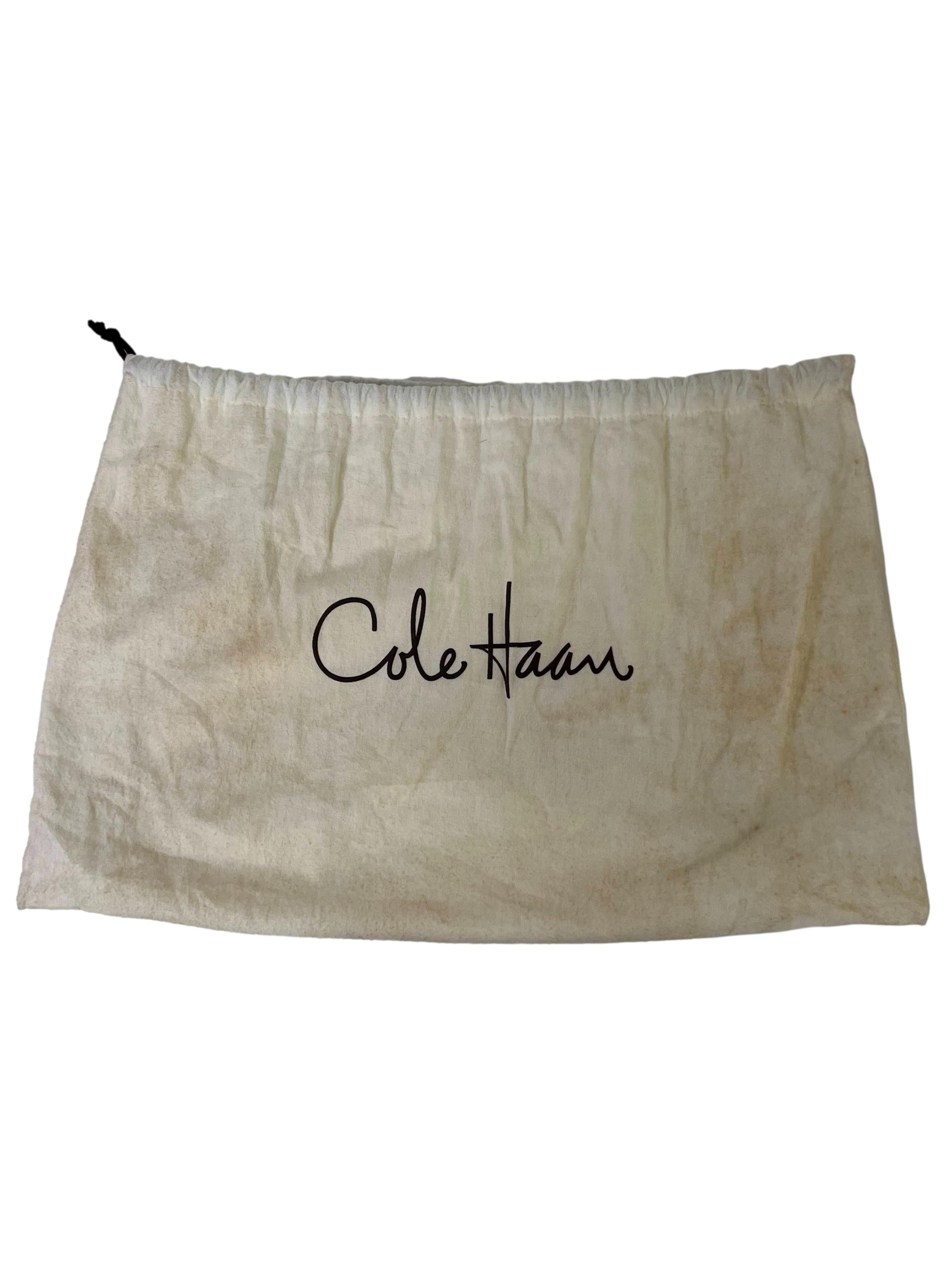 Off White Fabric Shoulder Bag CSN