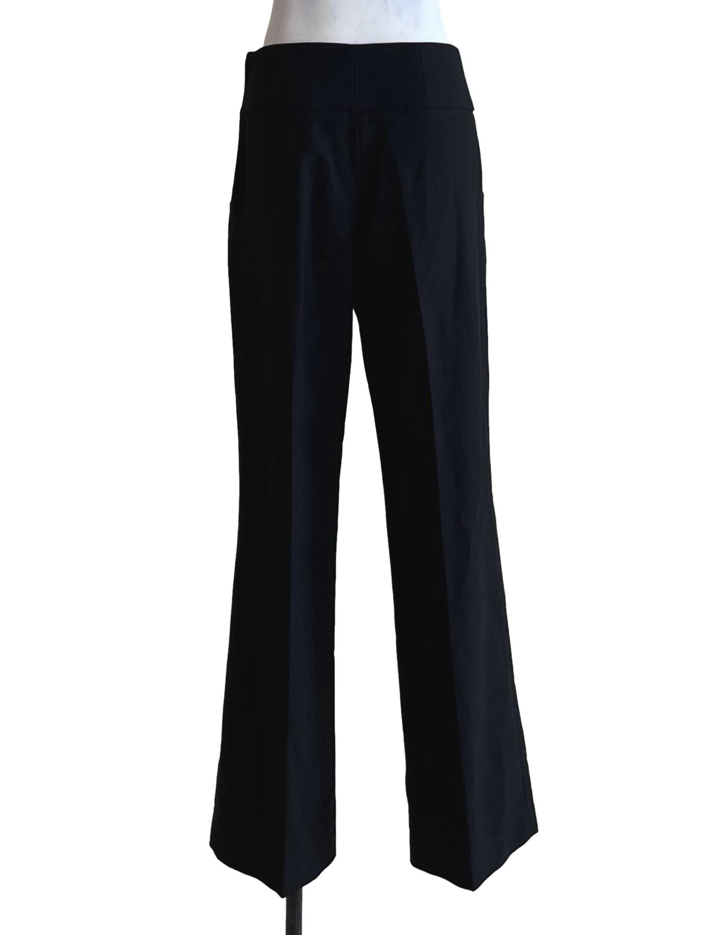 Black High-Waisted Formal Pants LB