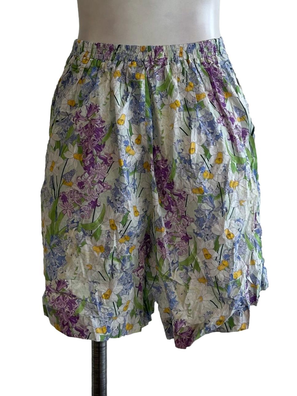 Multicolor Floral Short