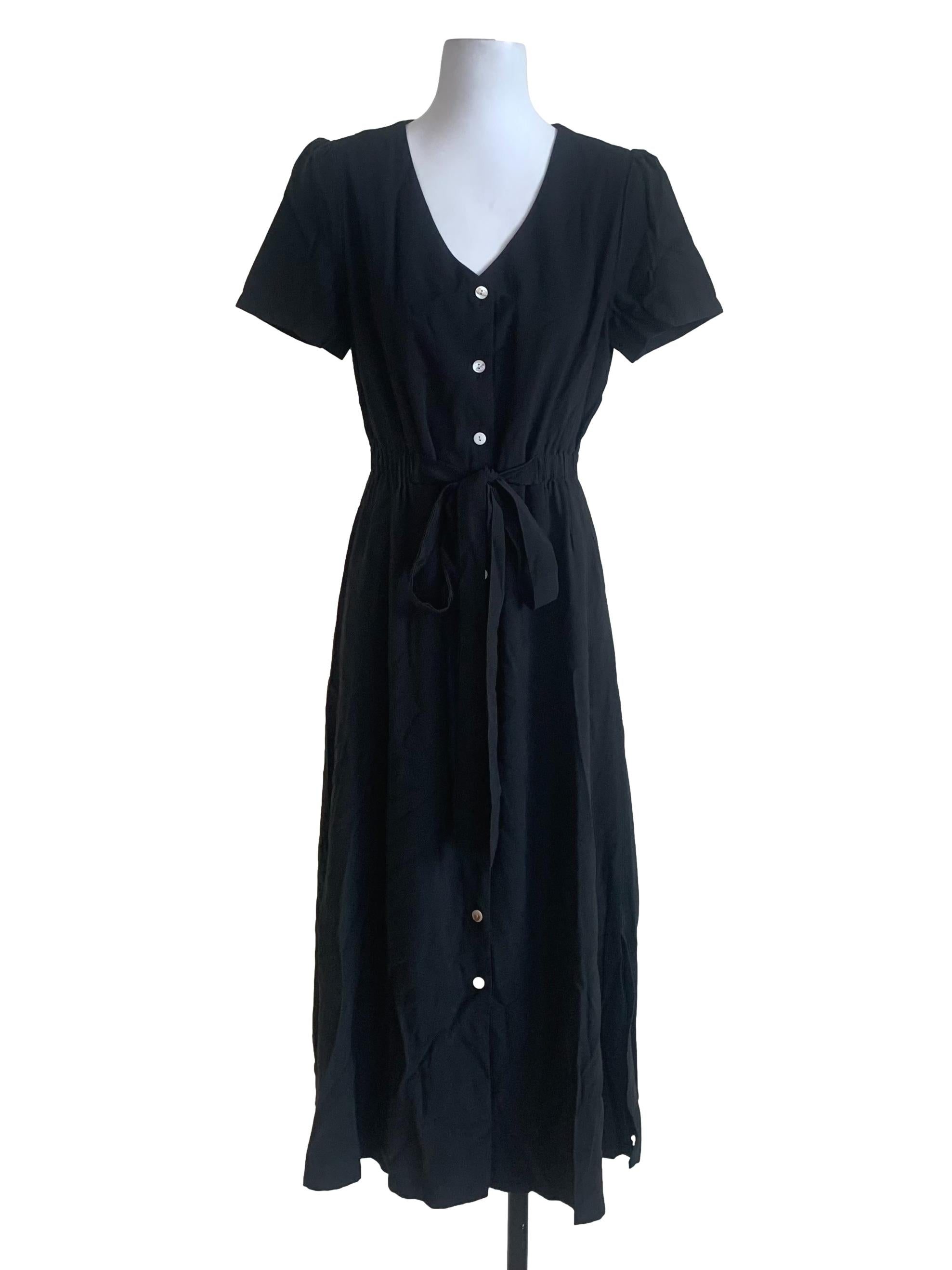 Black Empire Dress