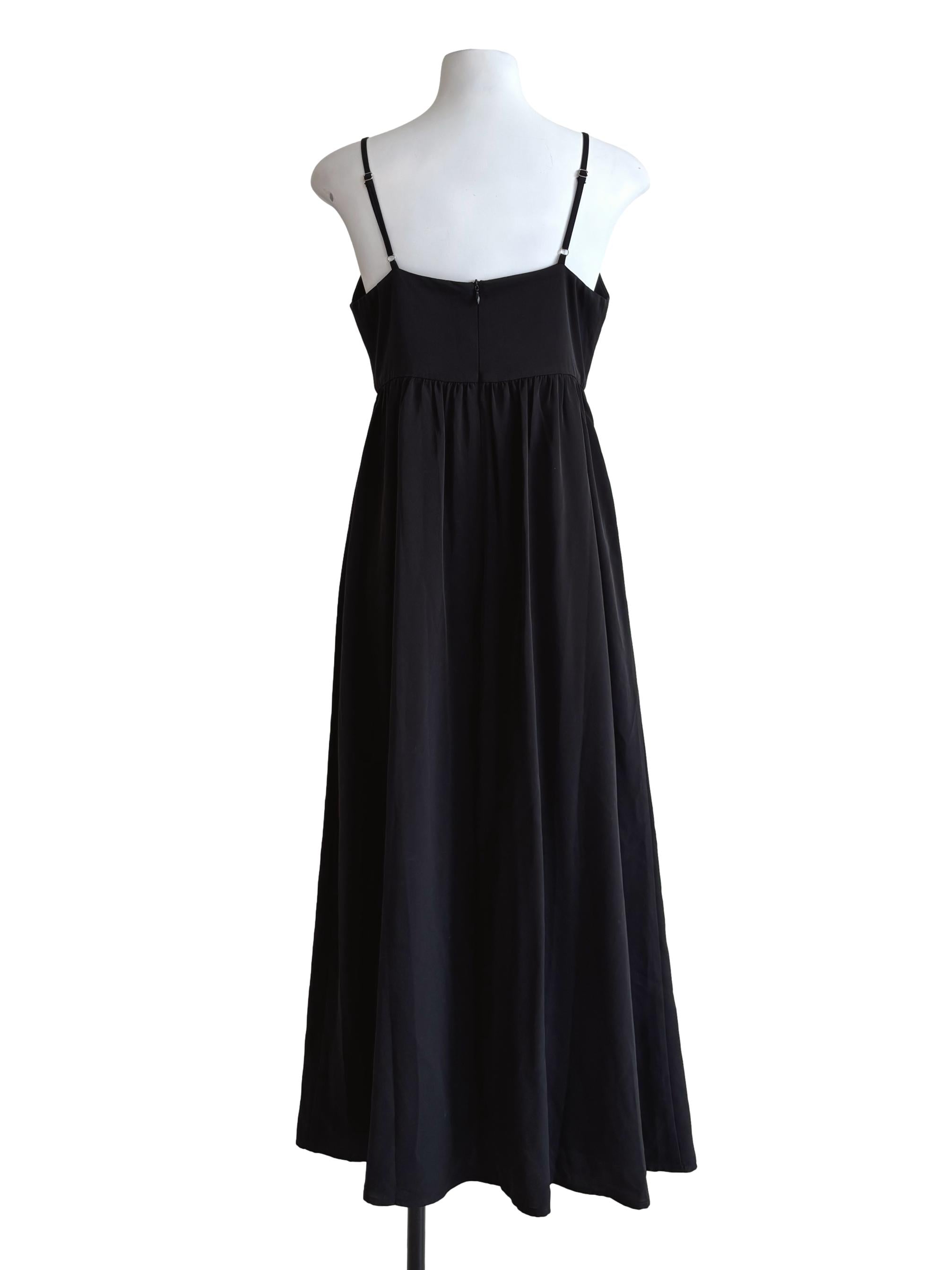 Onyx Black Camisole Dress