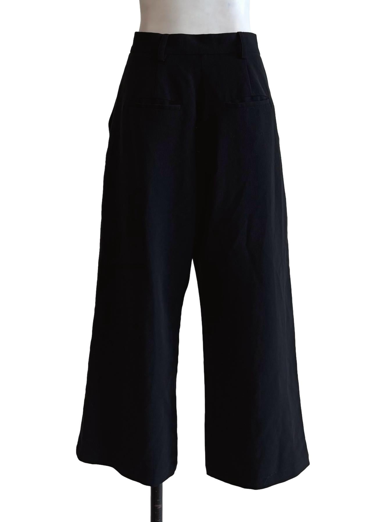 Jet Black Relaxed Pants TTR
