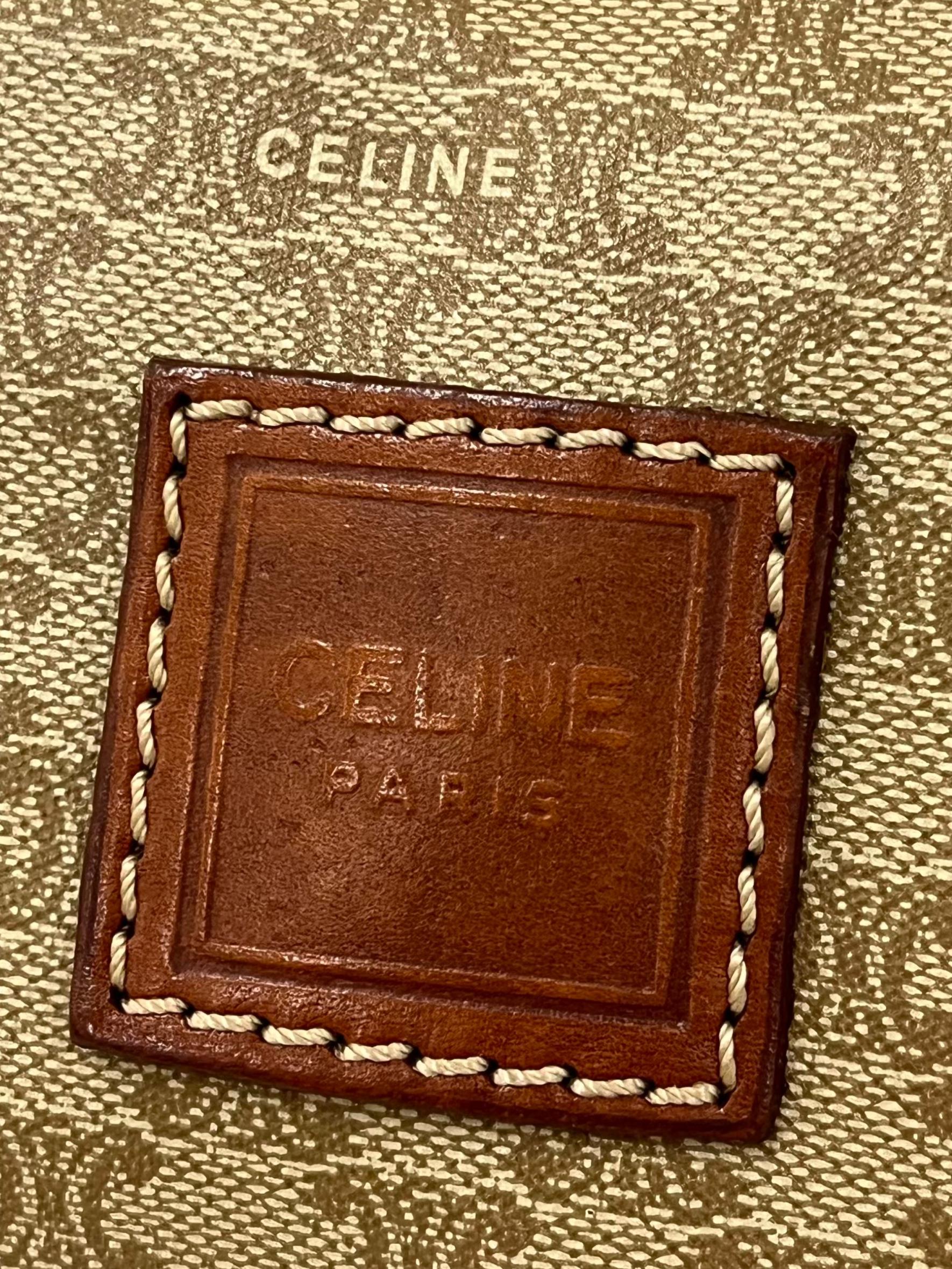 Beige Brown Monogram Cloud Clutch Chain Bag