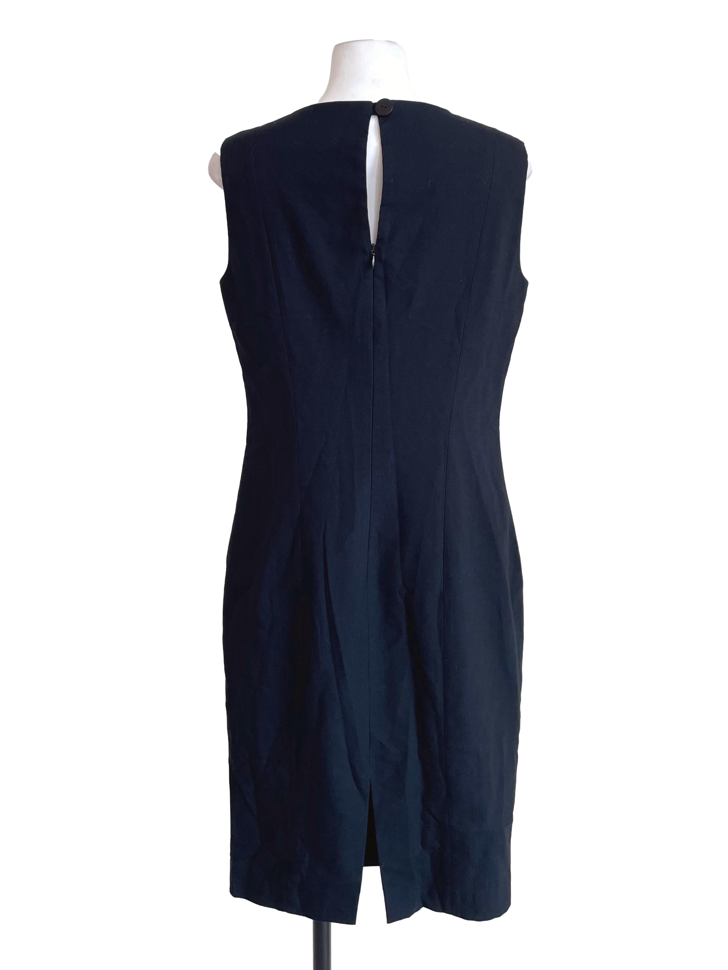 Dark Denim Bateau Slip Dress