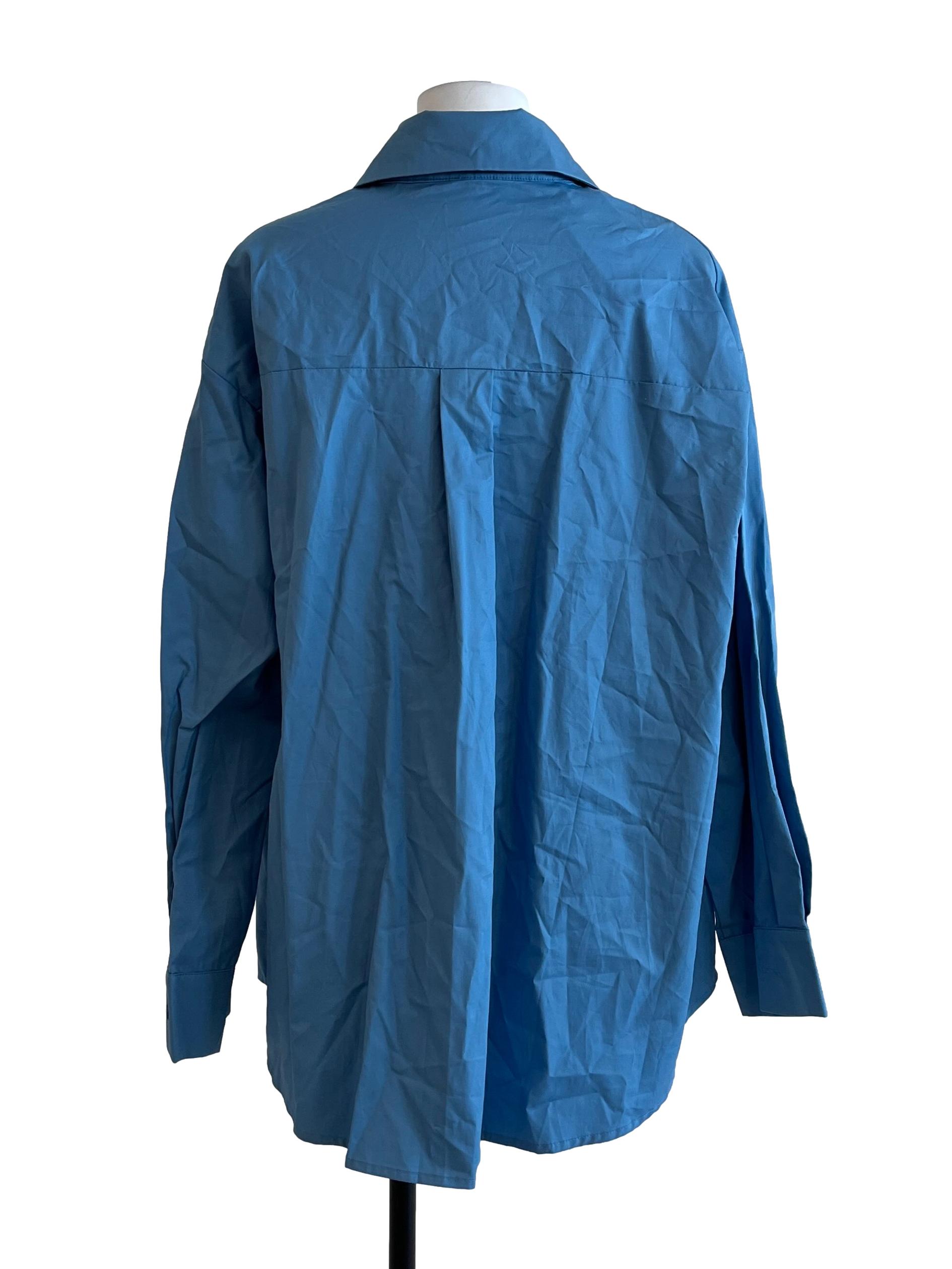 Sky Blue Long Sleeve Top