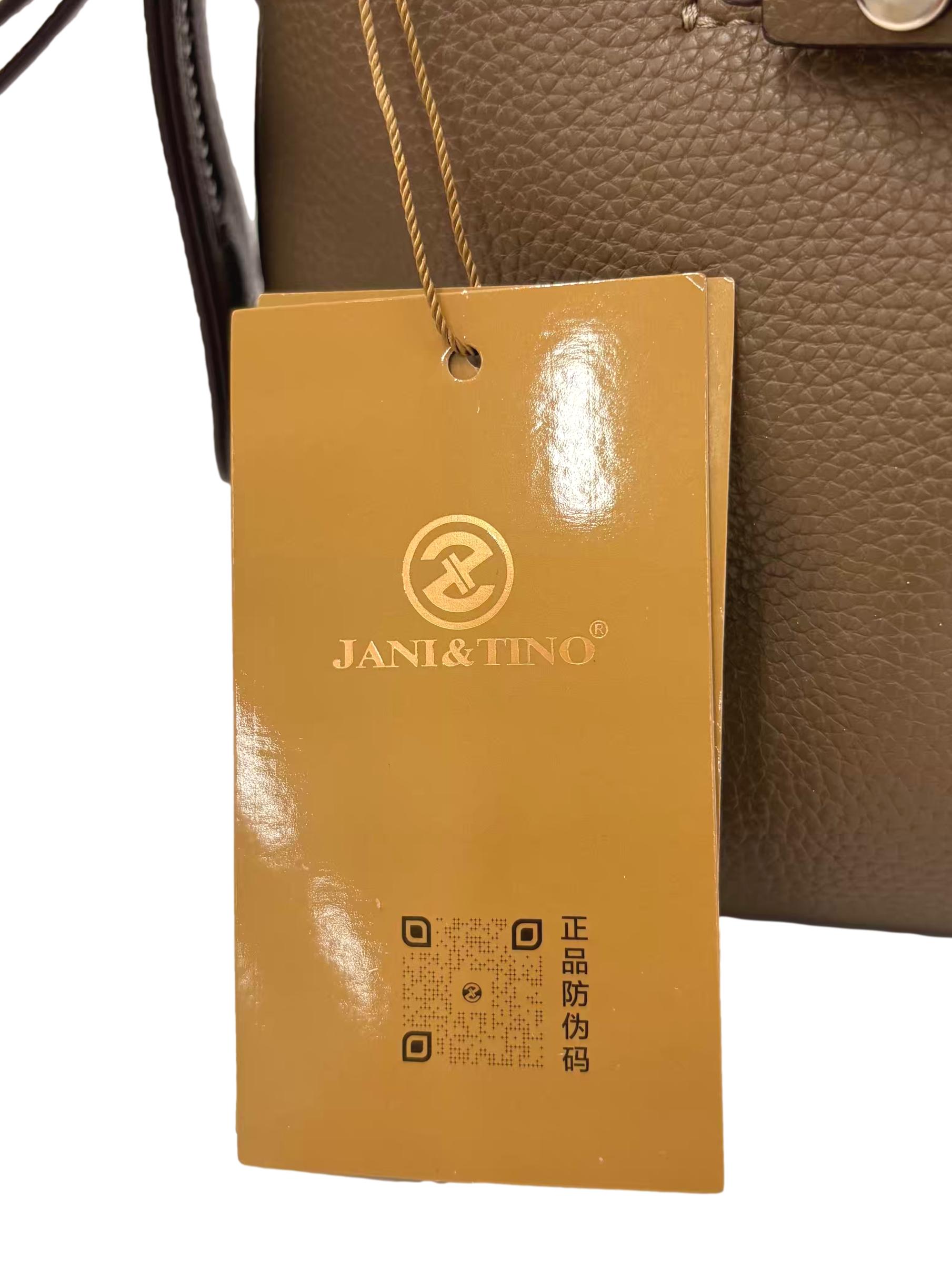 Taupe Brown Crossbody Bag
