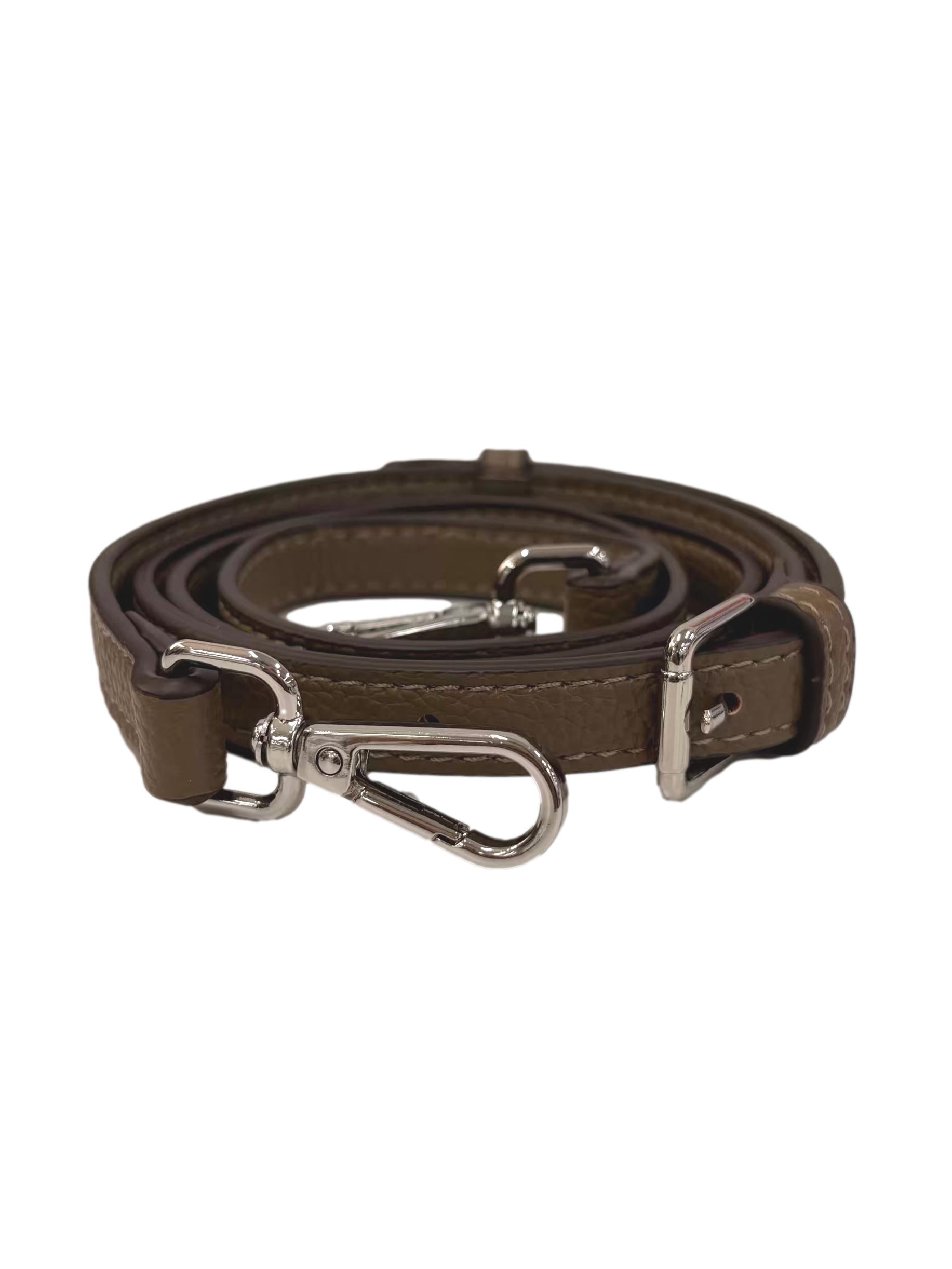 Taupe Brown Crossbody Bag