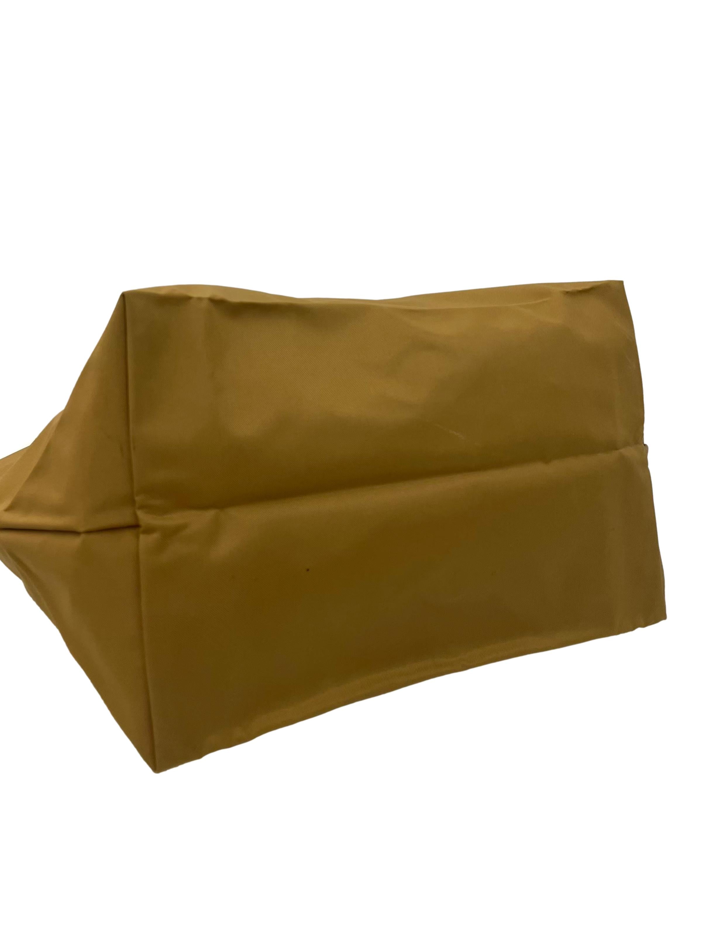 Dark Mustard Le Pliage Original Tote Bag