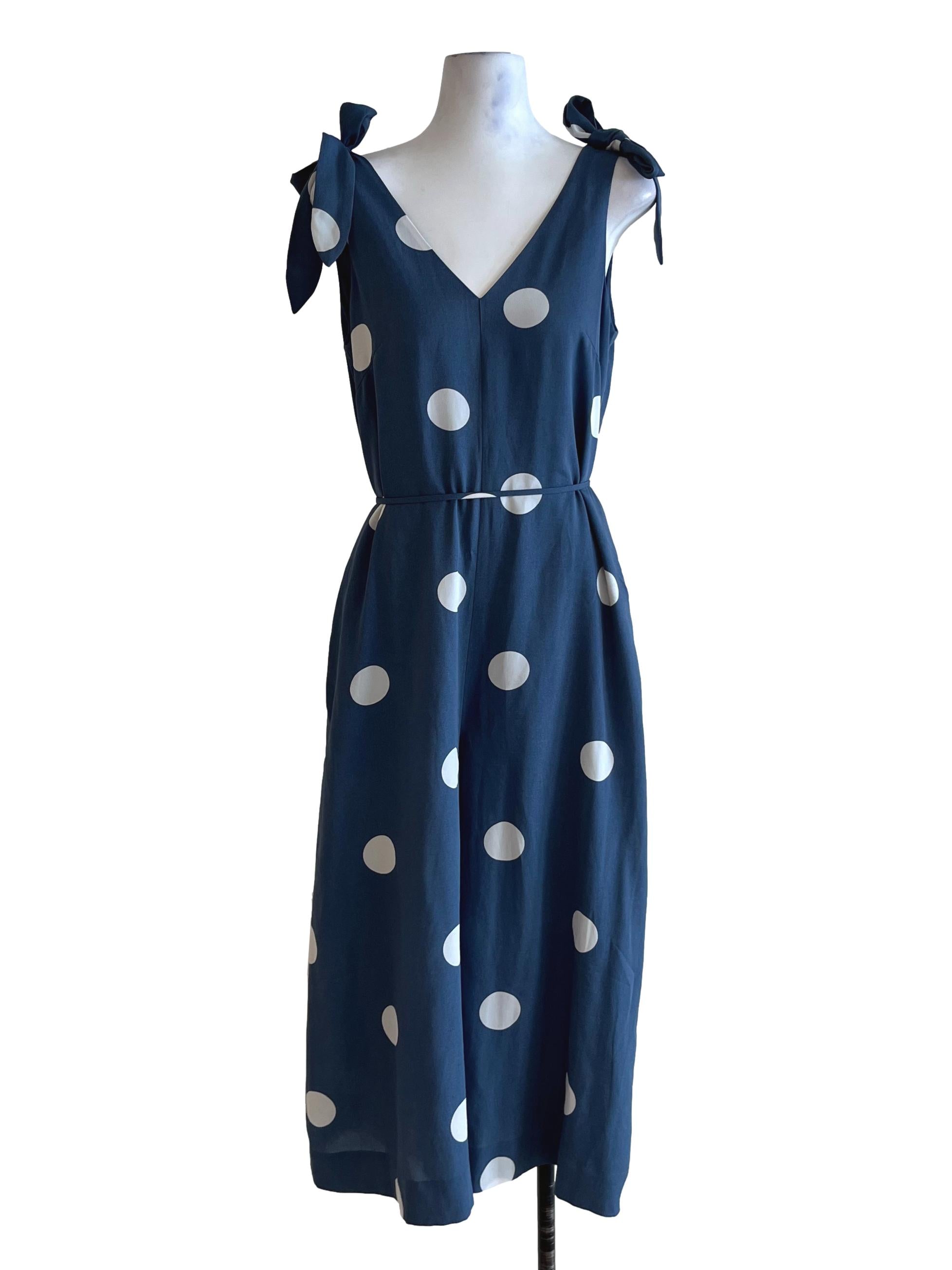 Blue Polka Dot Jumpsuit LB