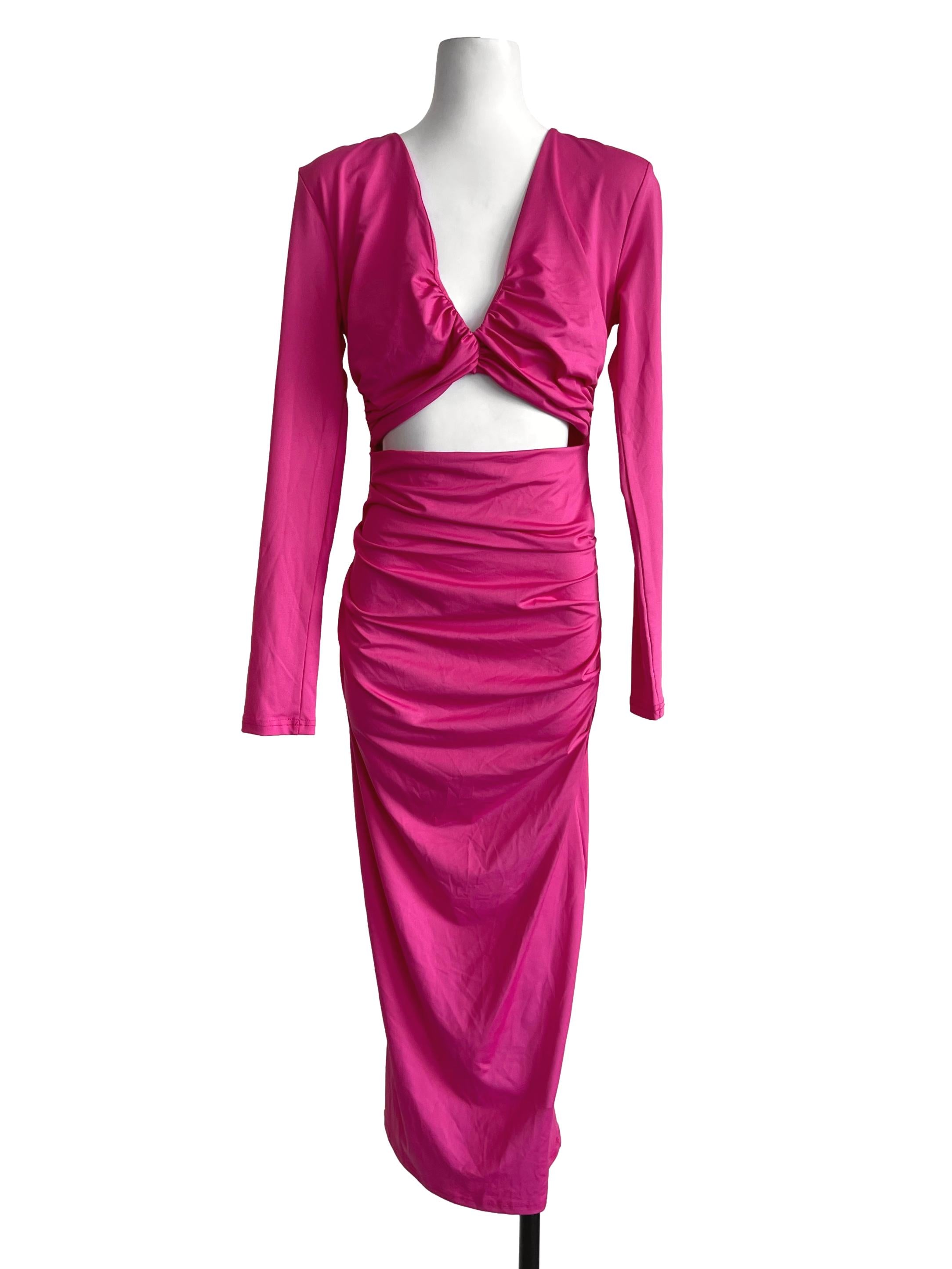 Hot Pink Bodycon Dress
