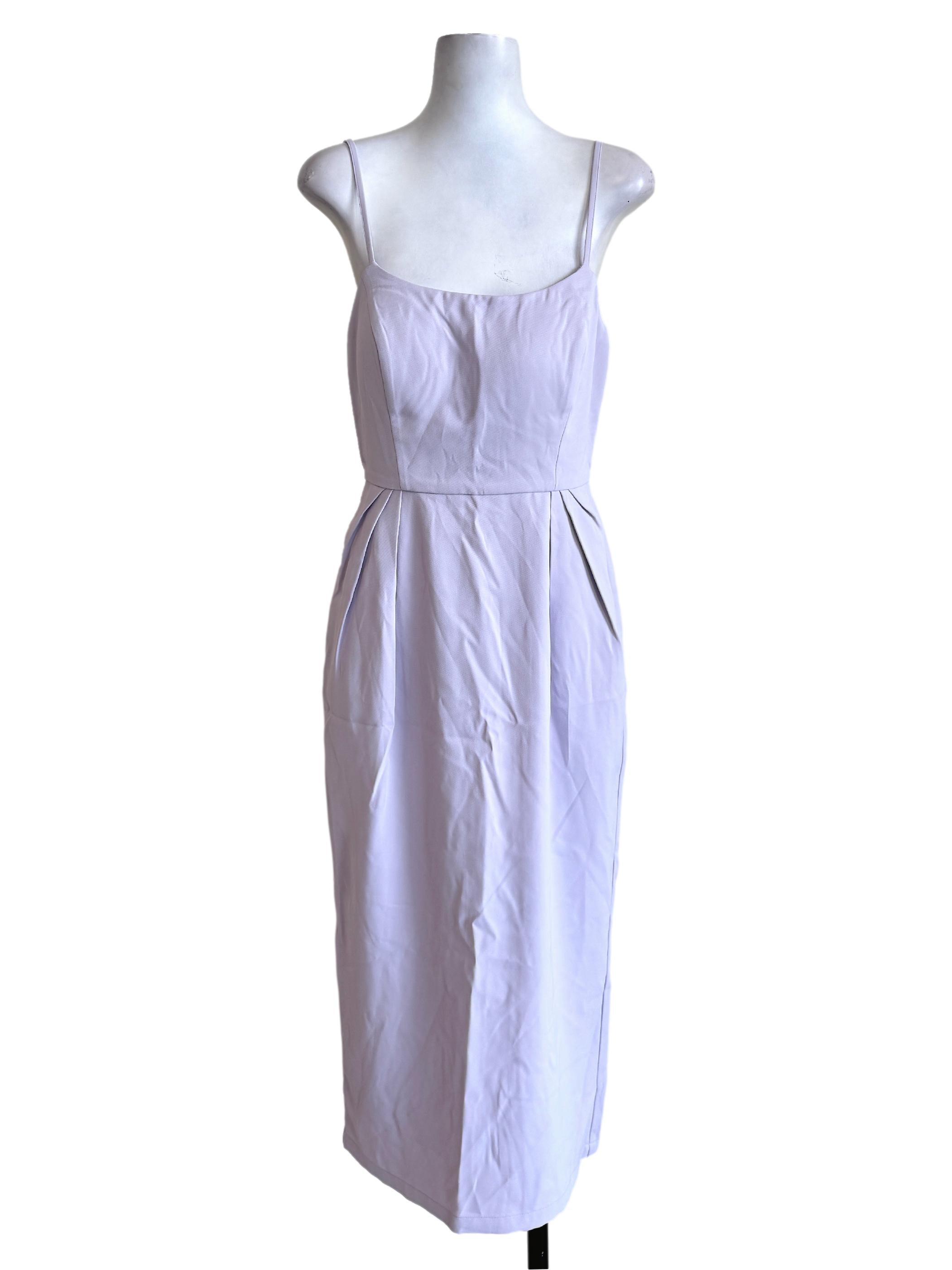 Heather Purple Slip Dress