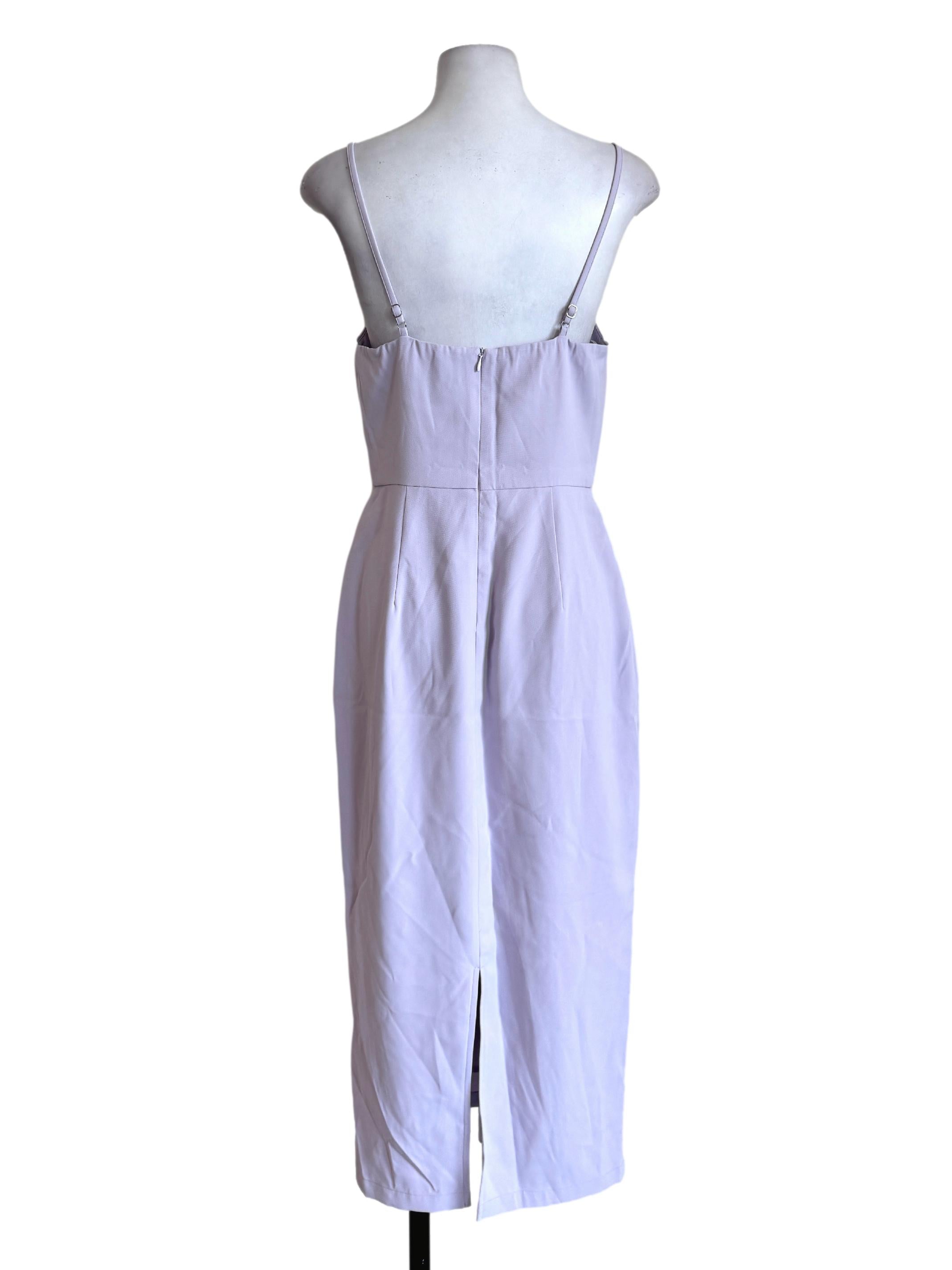 Heather Purple Slip Dress