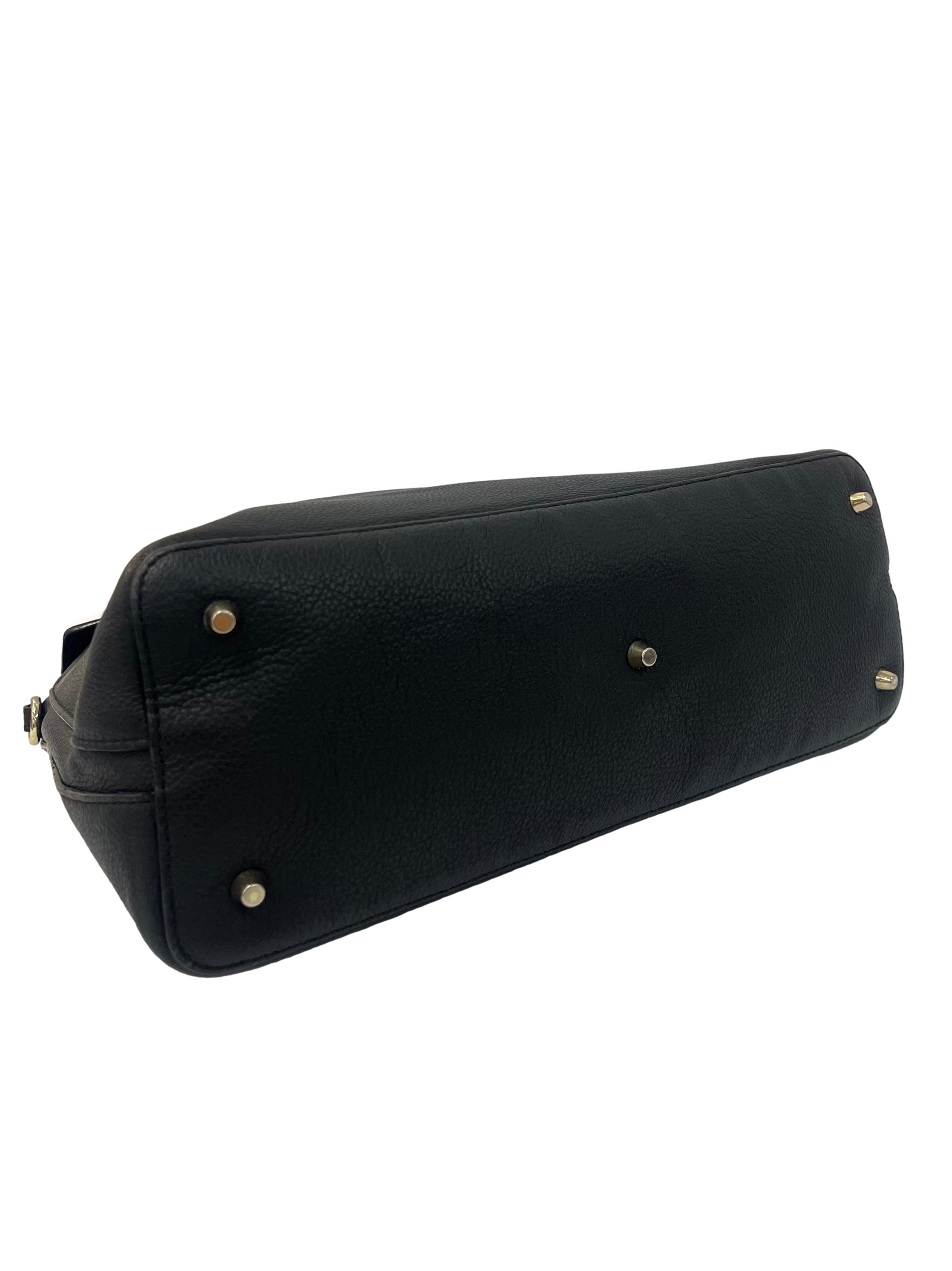 Black My Piper Top Handle Bag