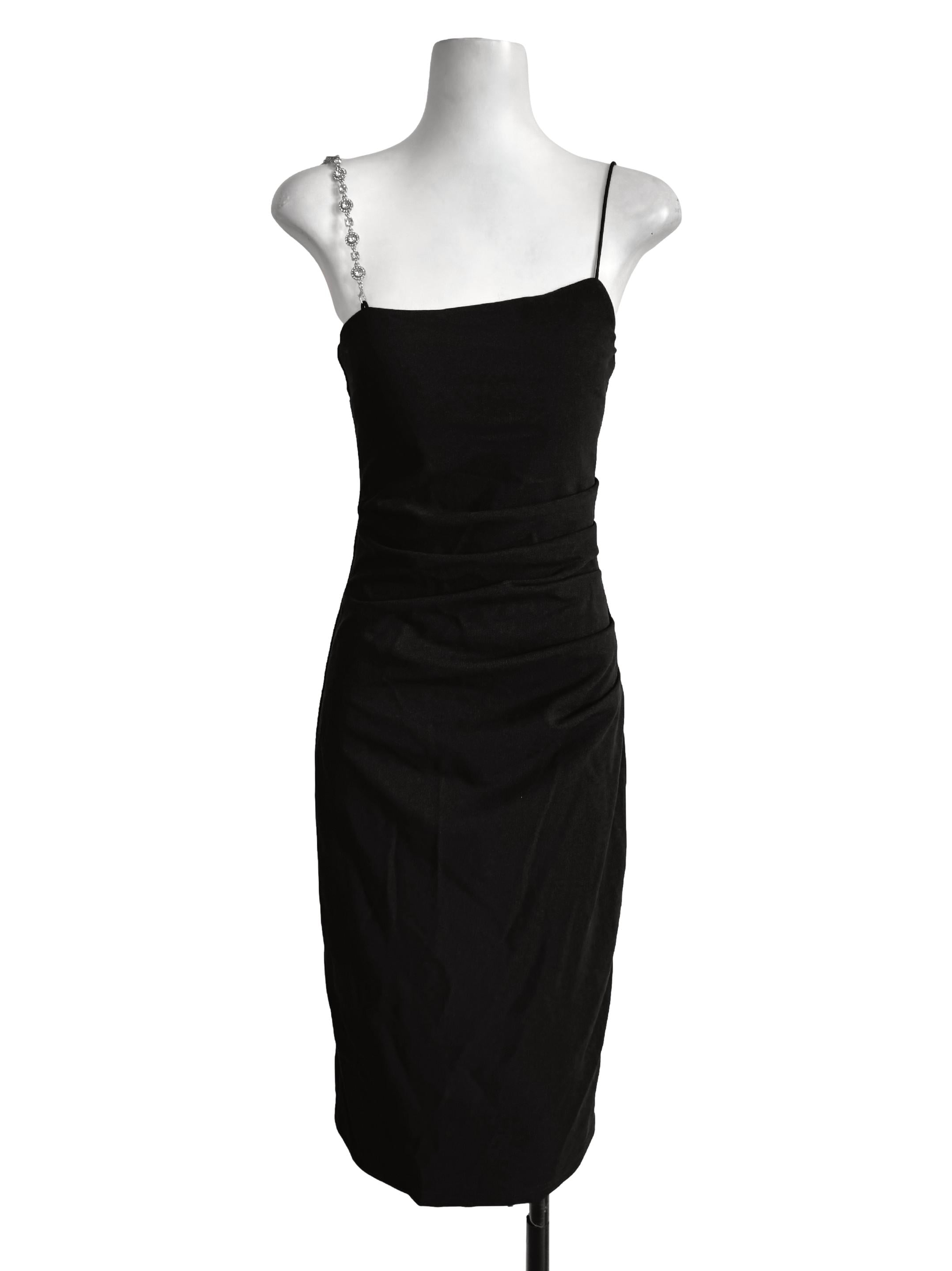 Black Chain Dress