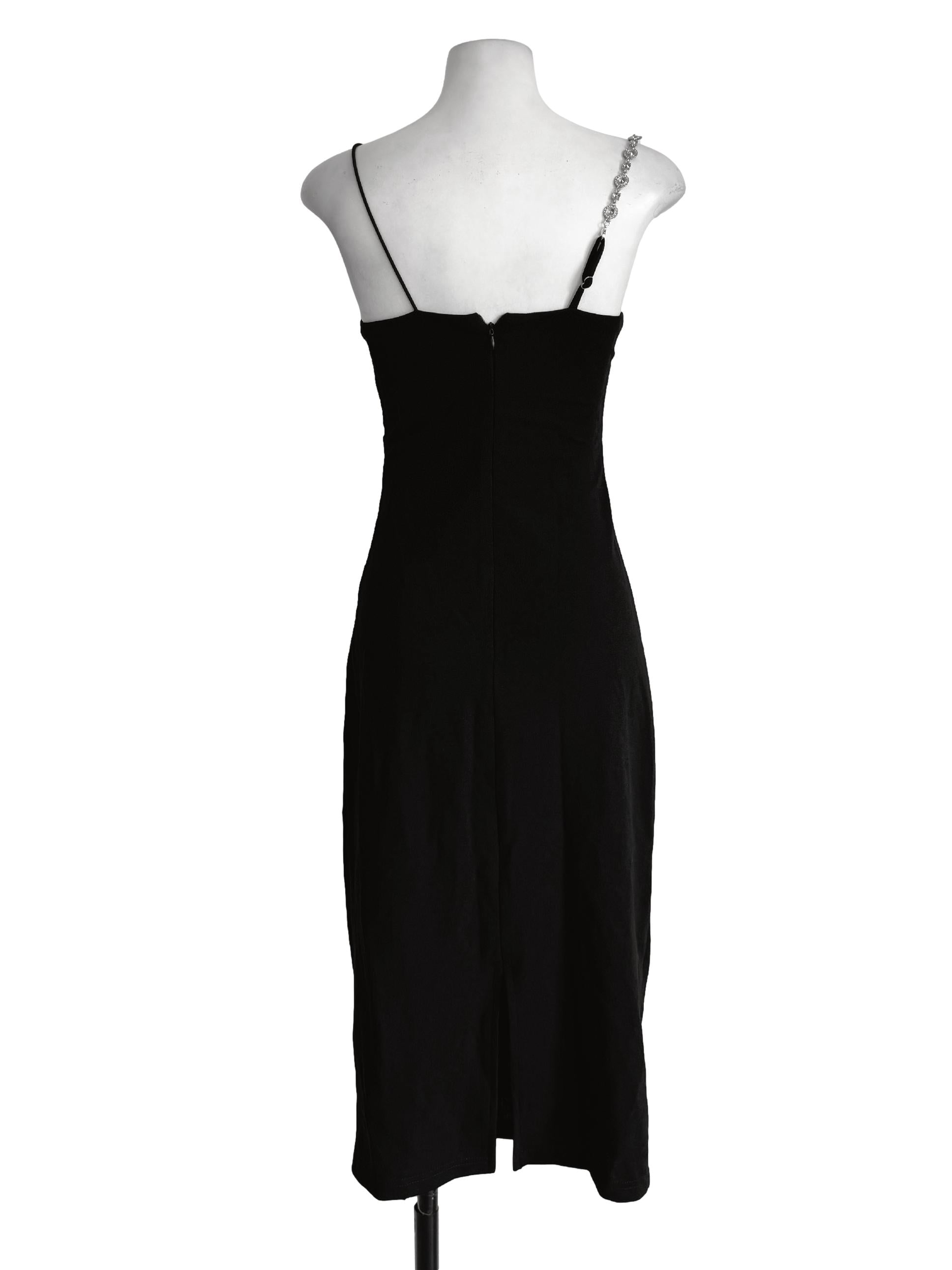 Black Chain Dress