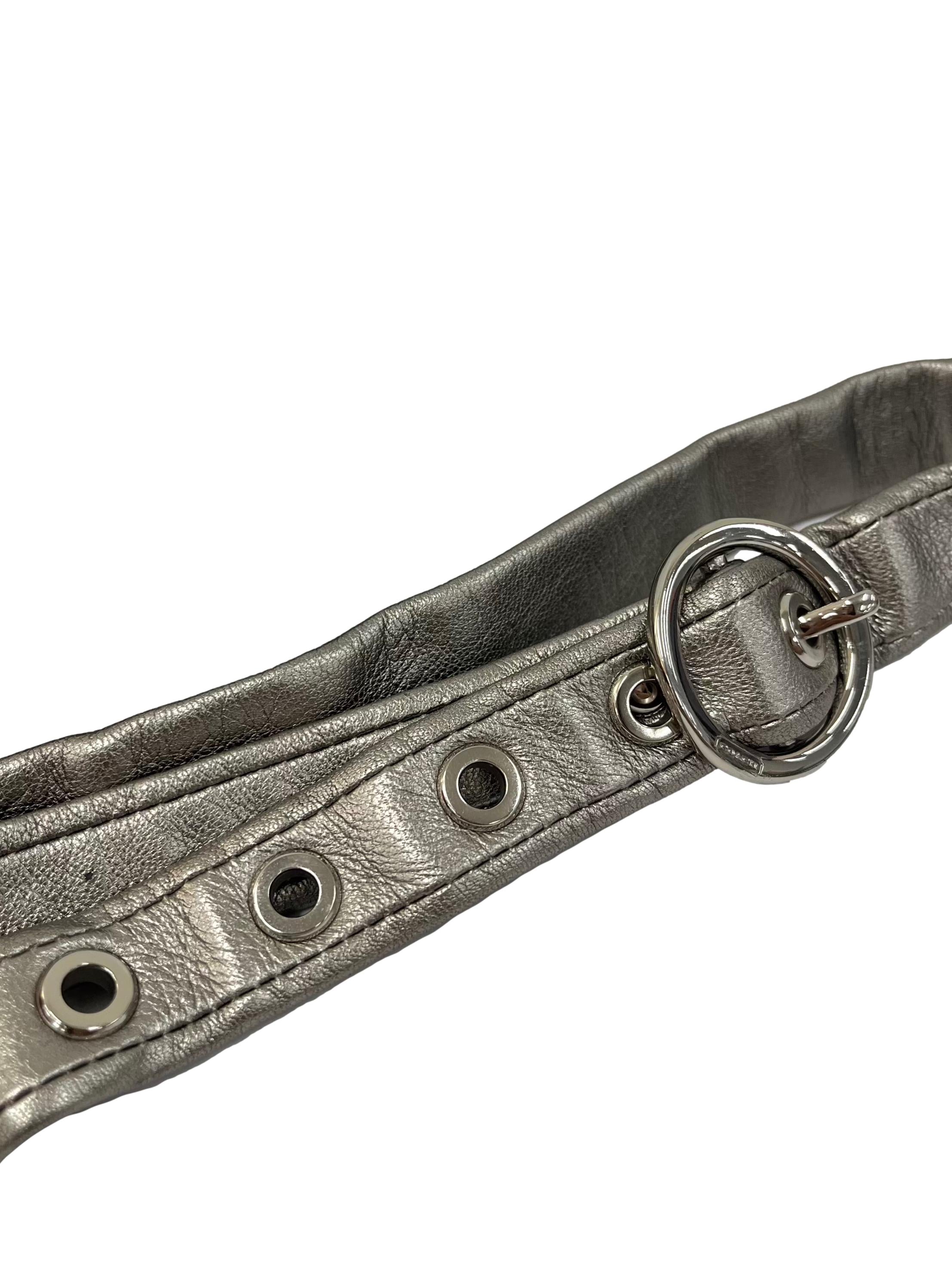 Brown Monogram Carly Signature Hobo Shoulder Bag