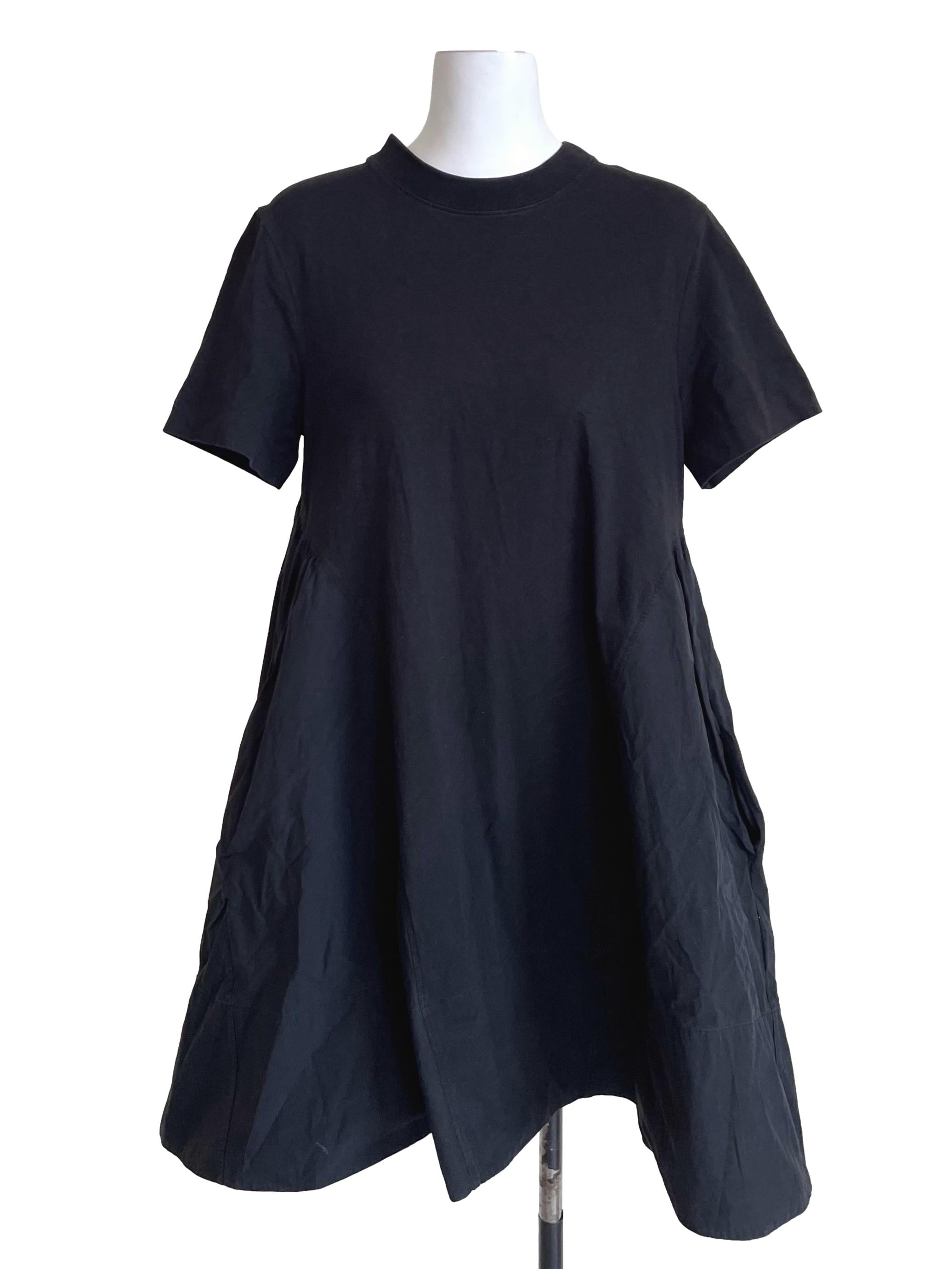 Charcoal Tiered Tent Dress