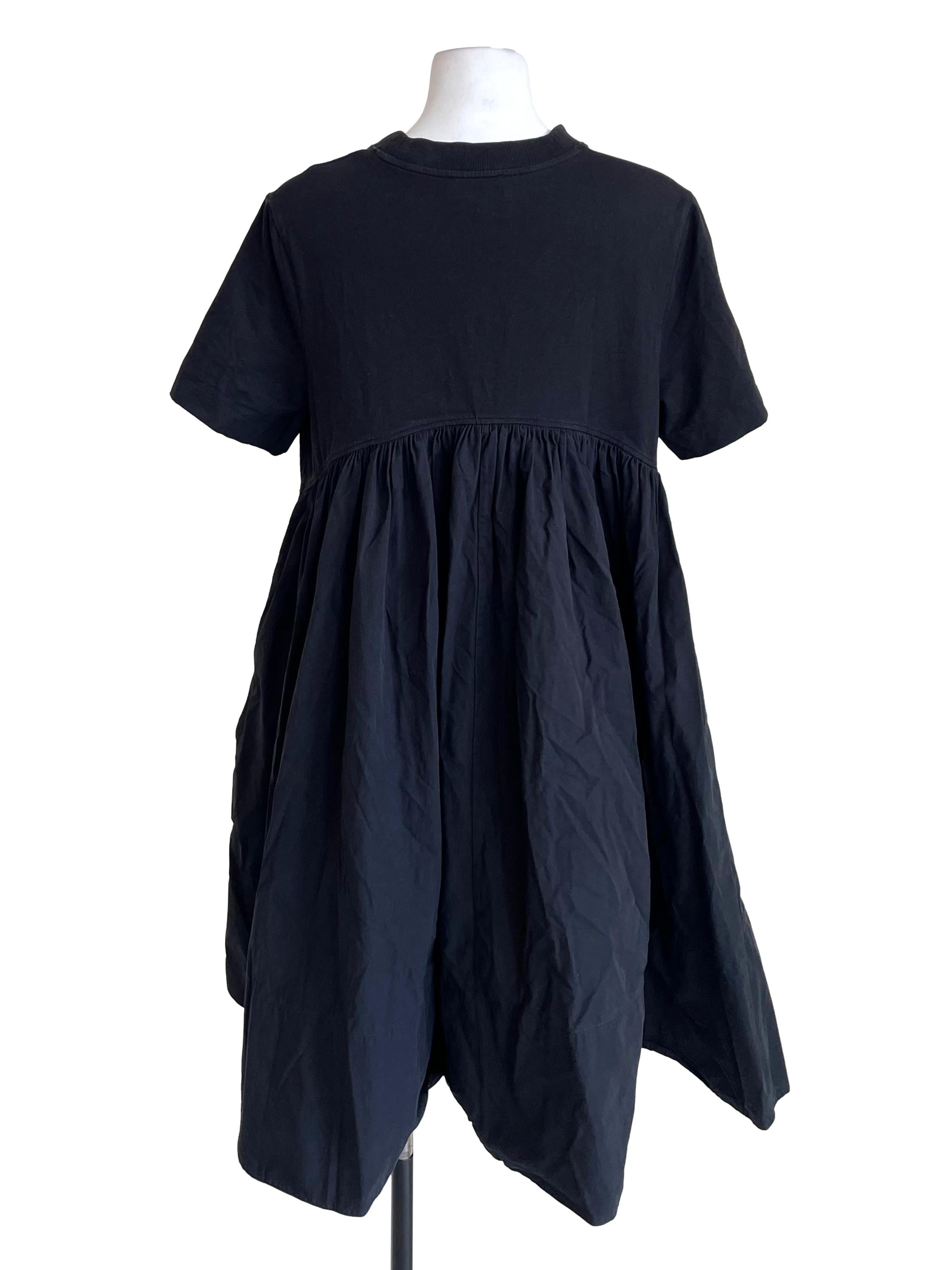 Charcoal Tiered Tent Dress