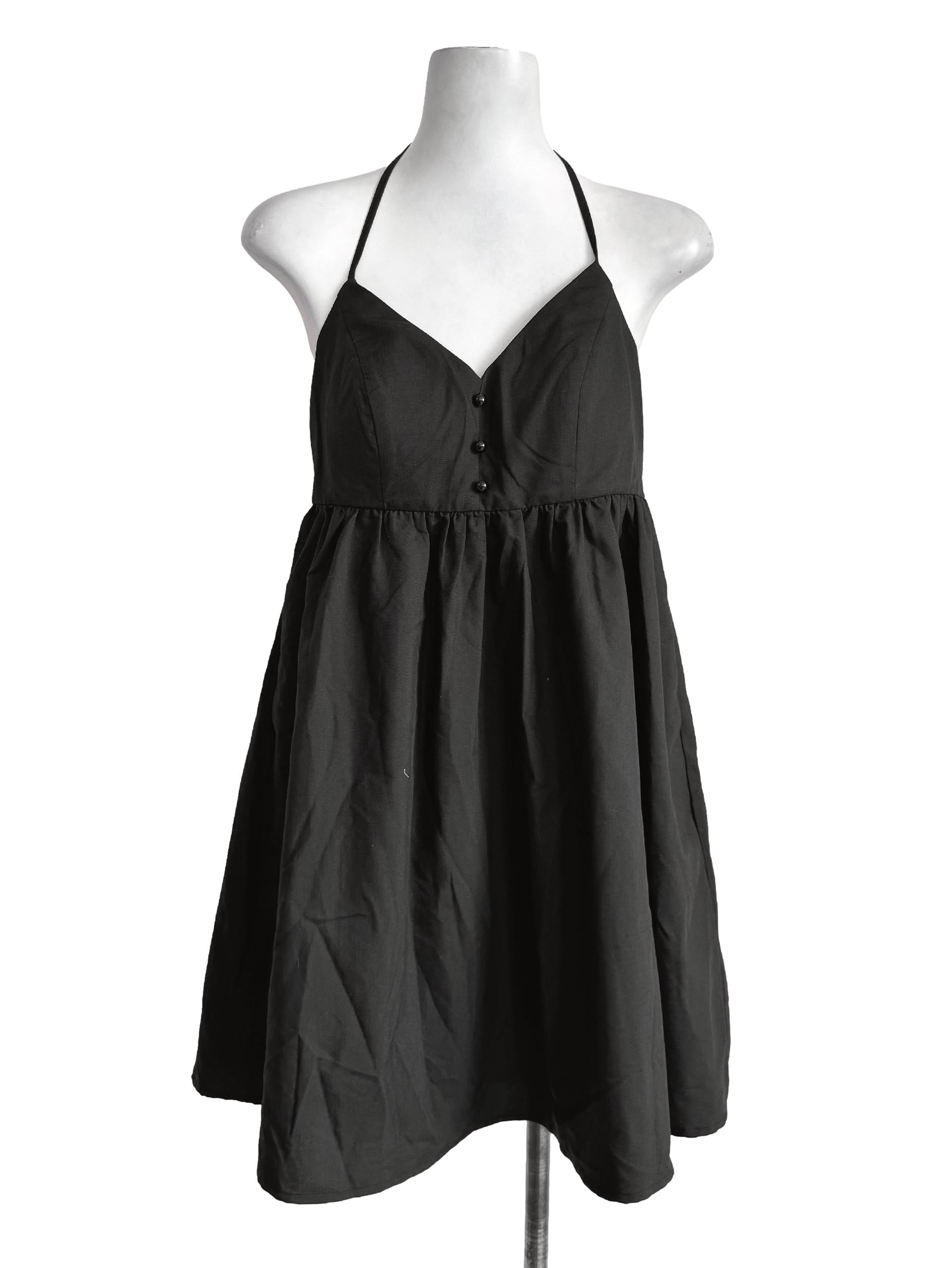 Neonmello Black Padded Bouffant Dress