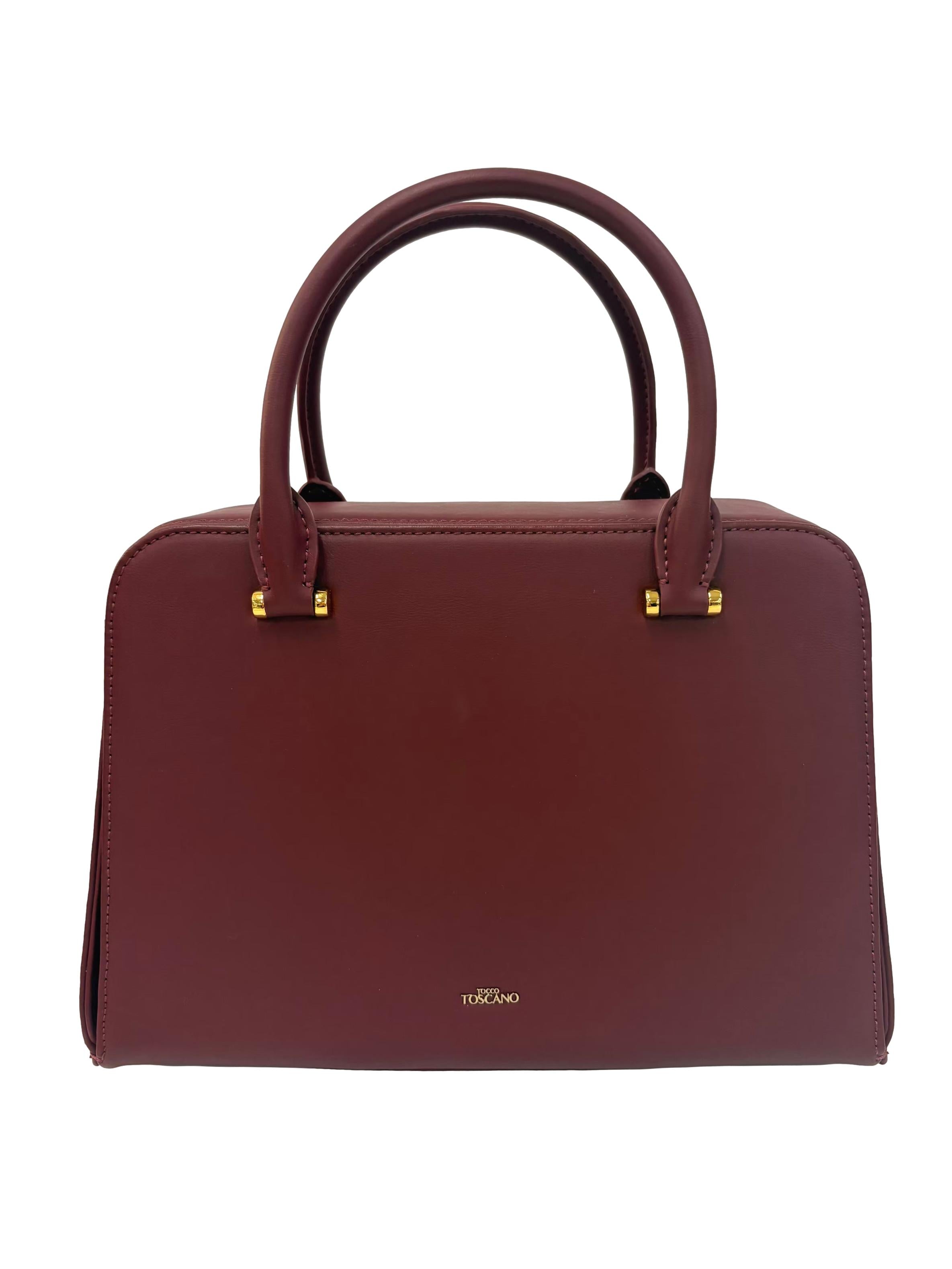 Red Leather Nova Satchel Handbag CSN
