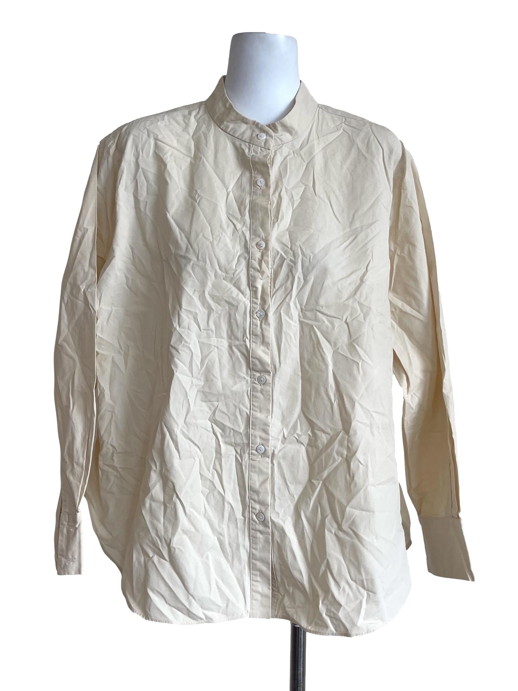 Beige Buttoned Shirt