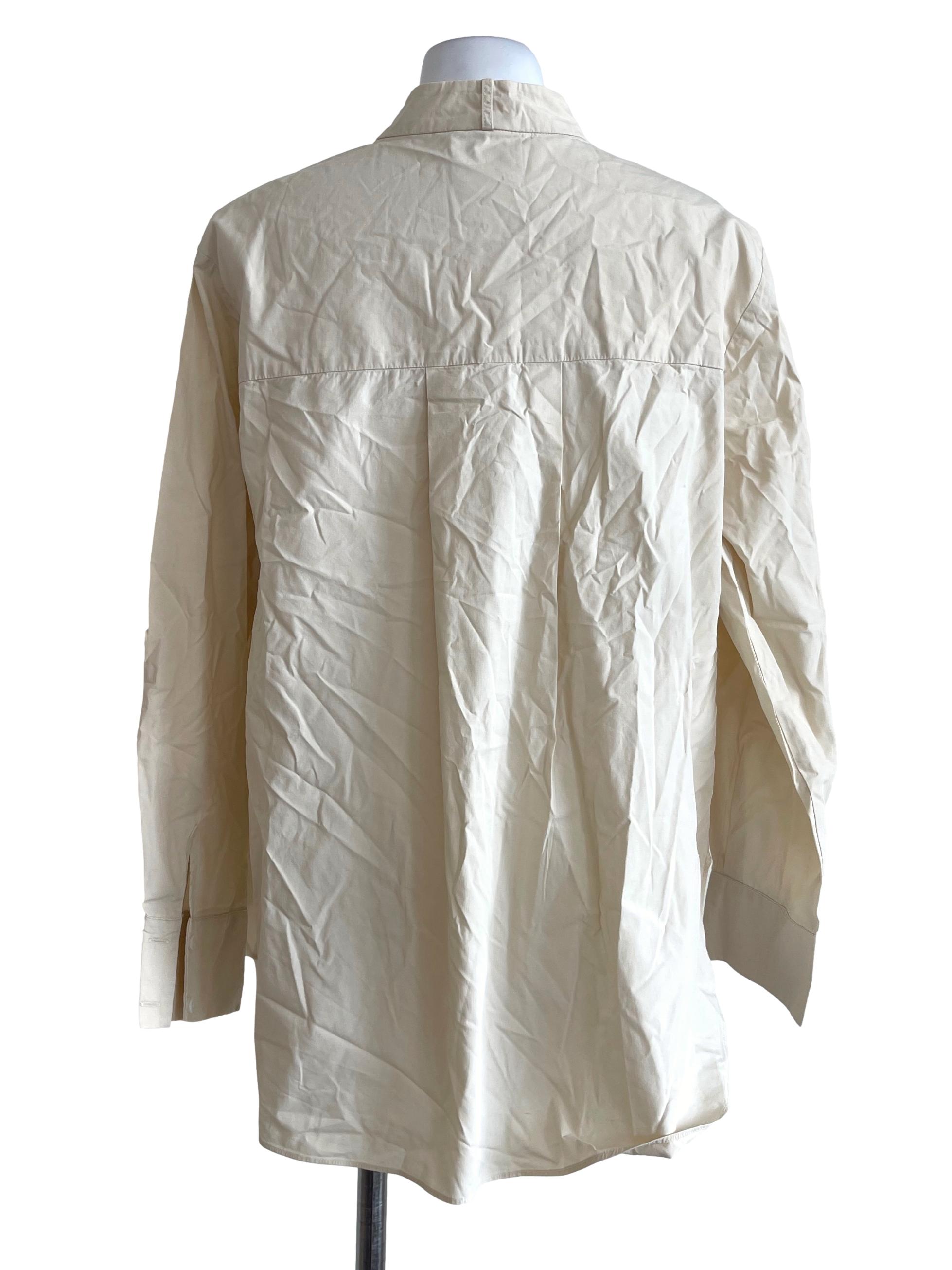 Beige Buttoned Shirt