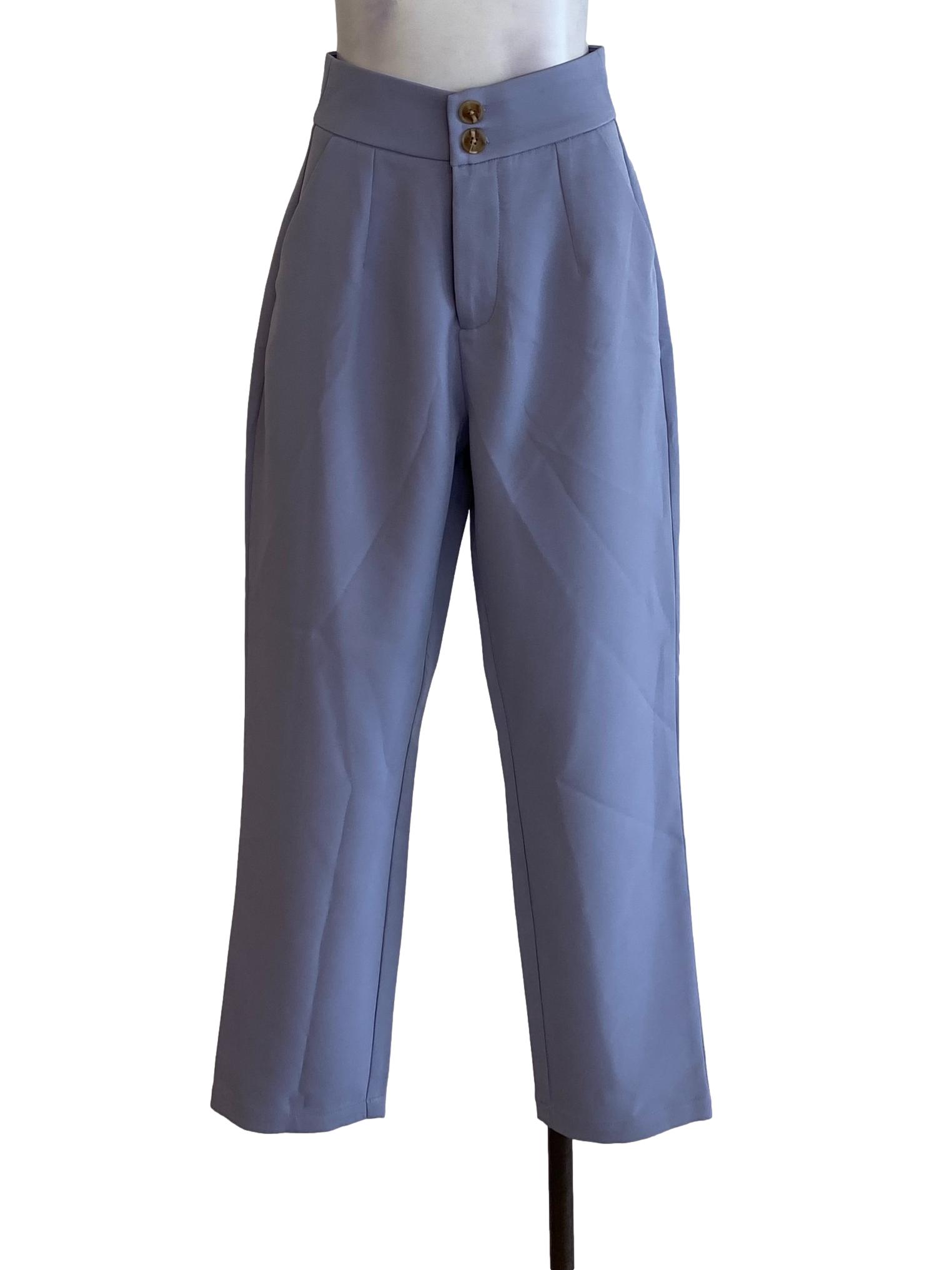 Purple Slack Pants
