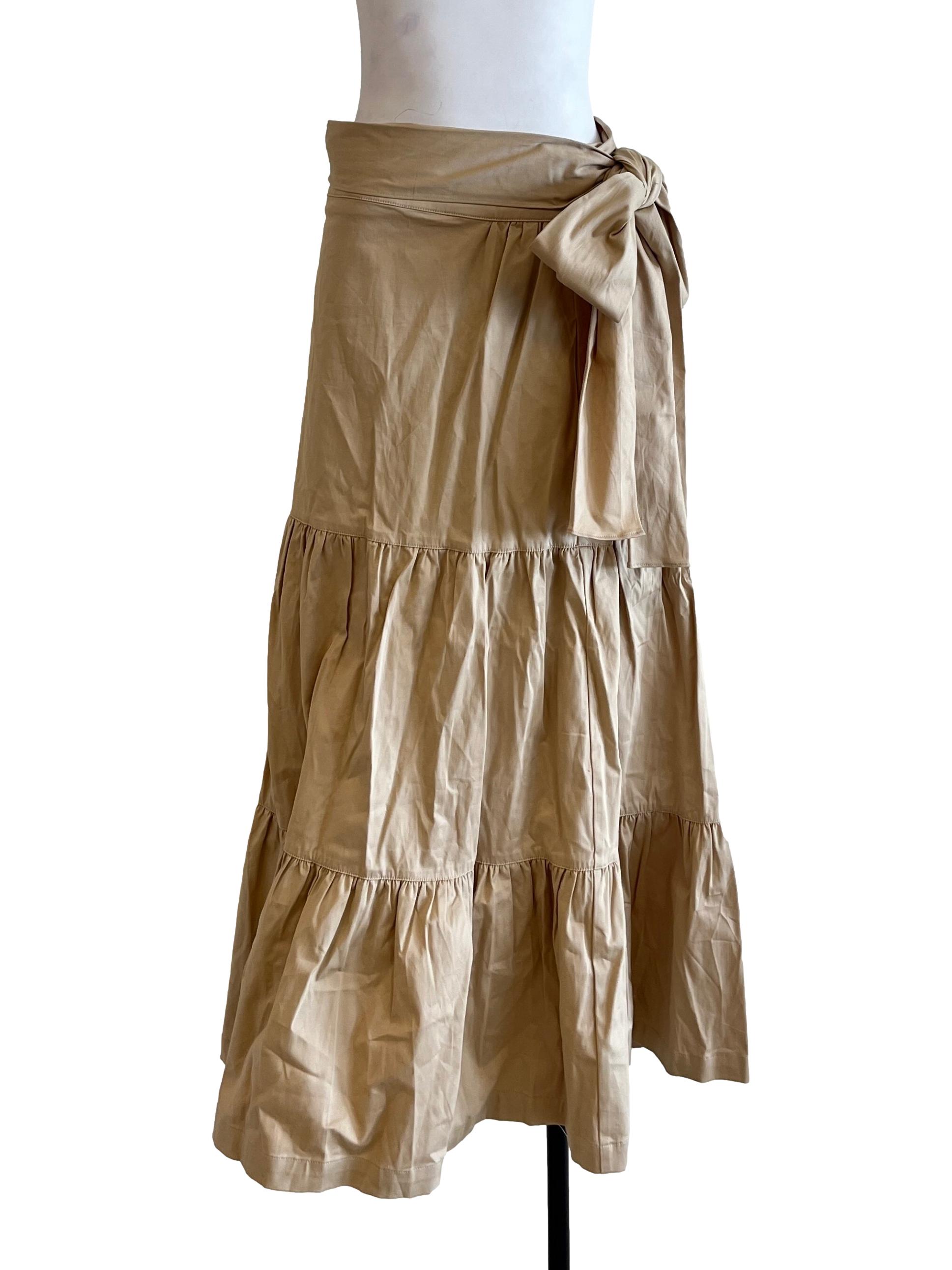 Flaxen Yellow Gipsy Skirt