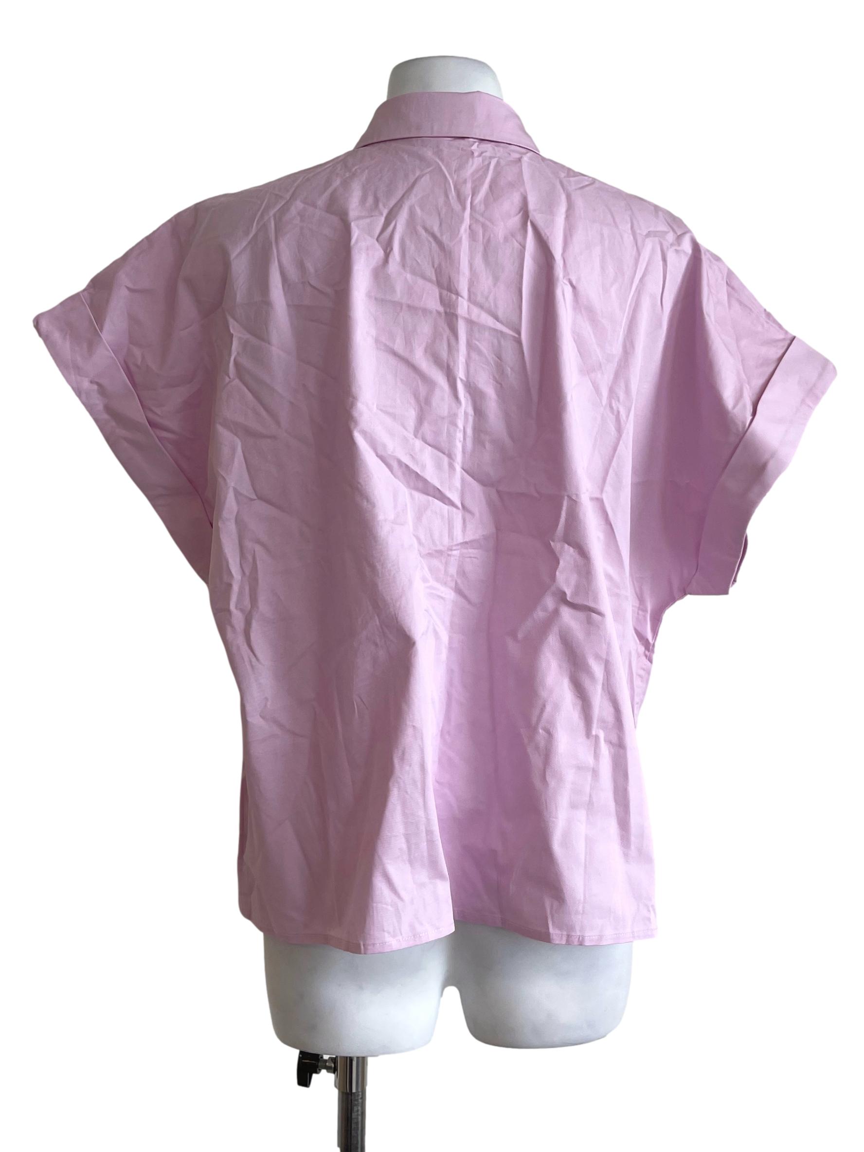 Lilac Buttoned Shirt