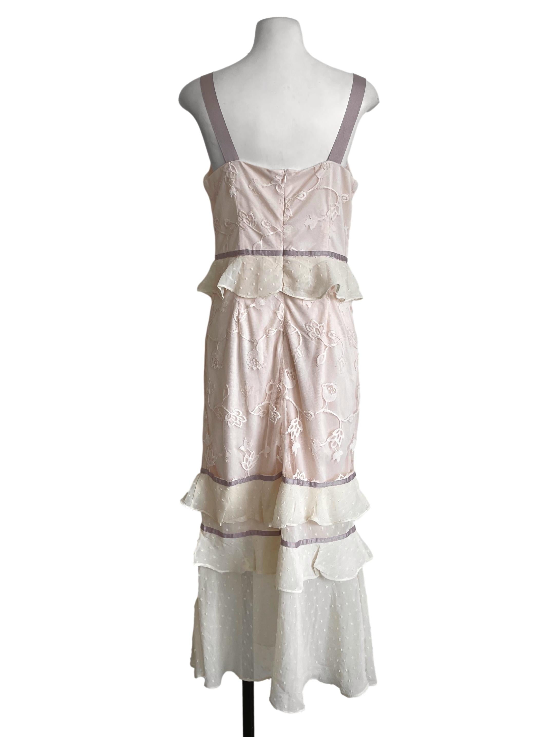 Beige Lacey Dress