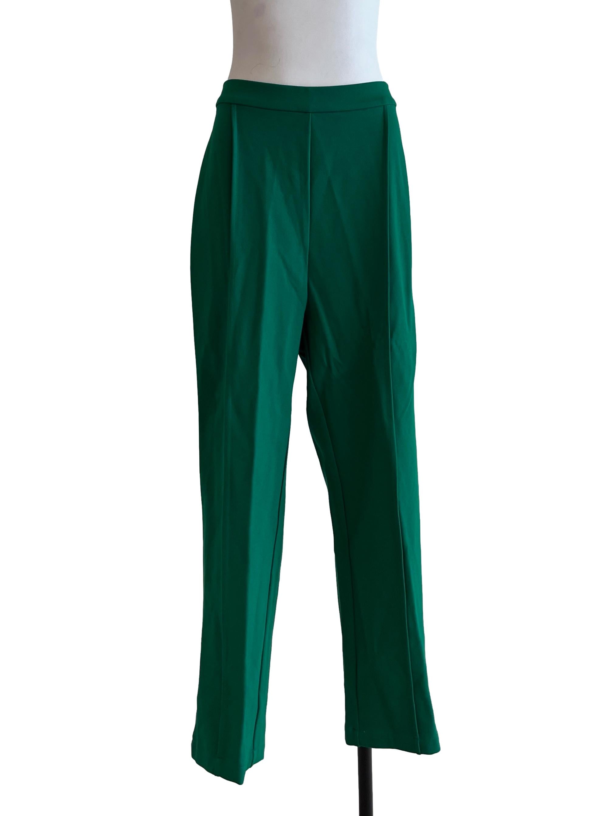 Kelly Green Tailored Pants