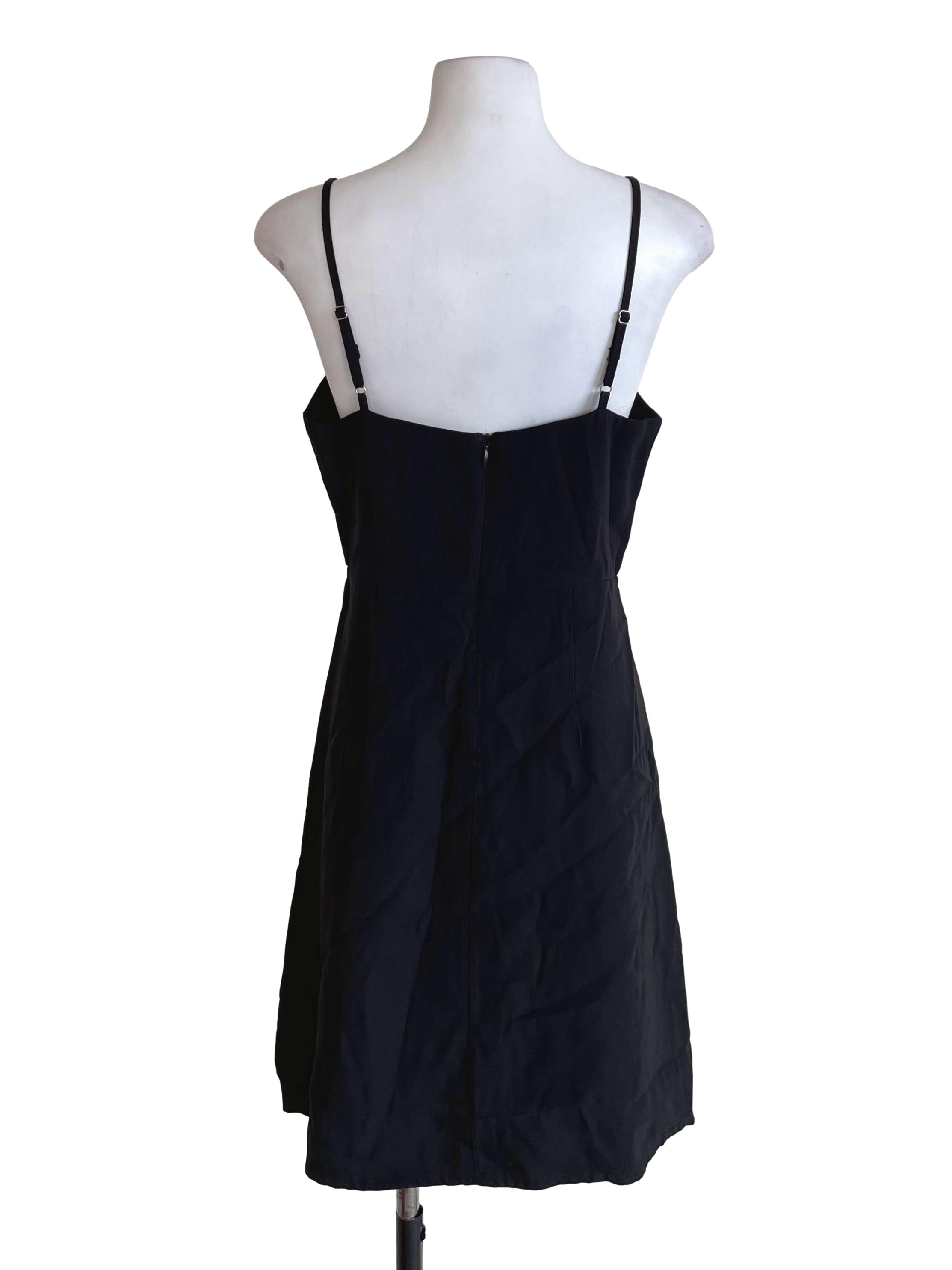Black Cami Slip Dress