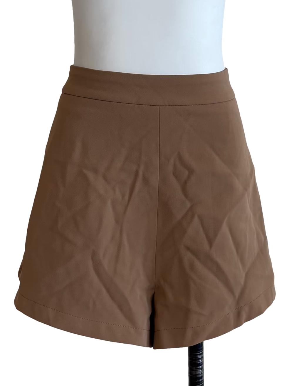 Caramel Brown Shorts