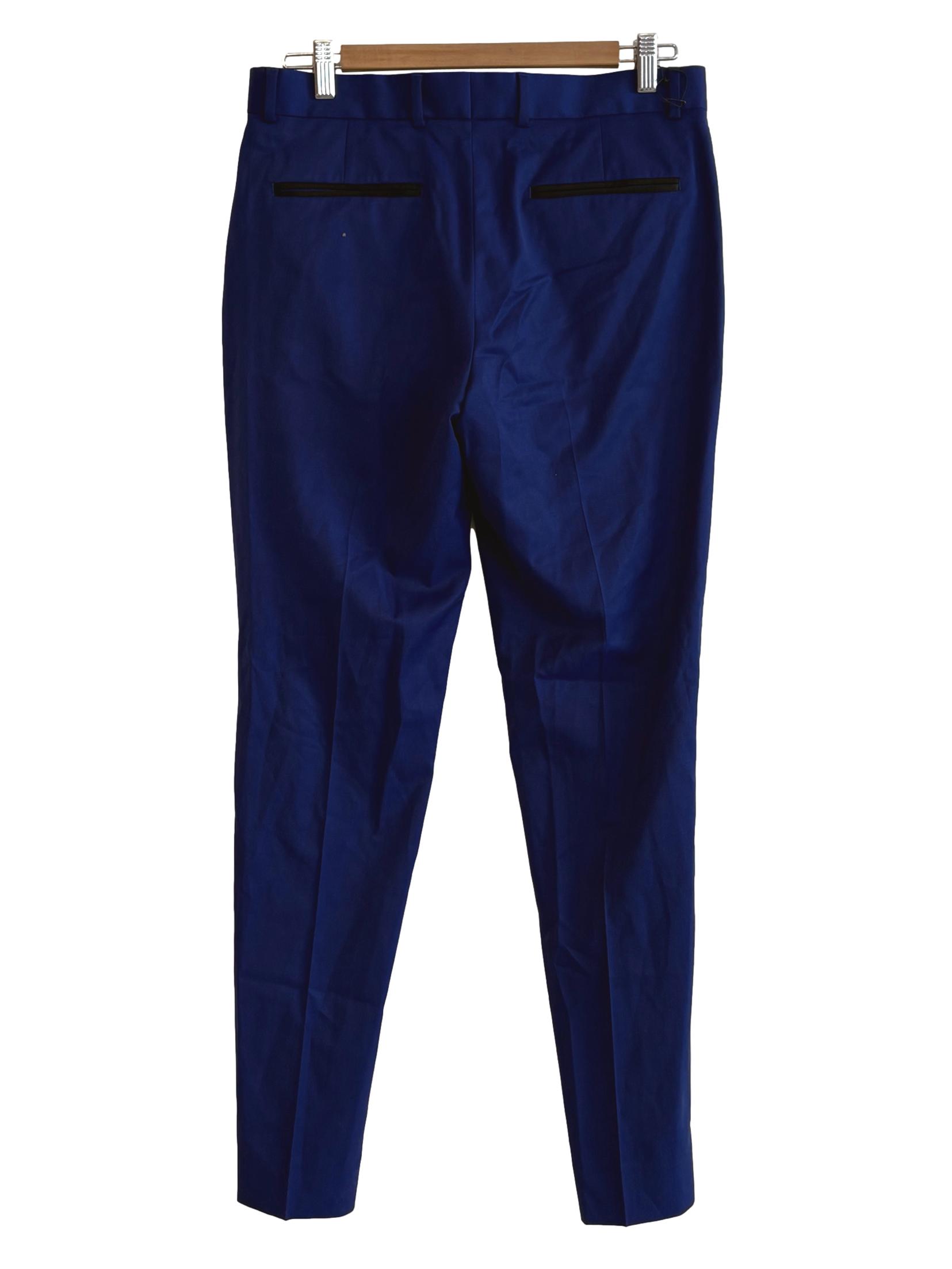 Berry Blue Tappered Dress Pants