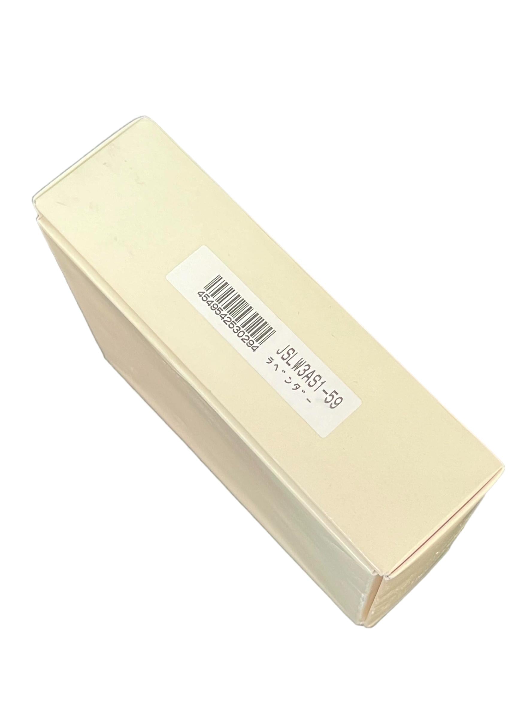 Light Purple Leather With Clasp Bifold Wallet