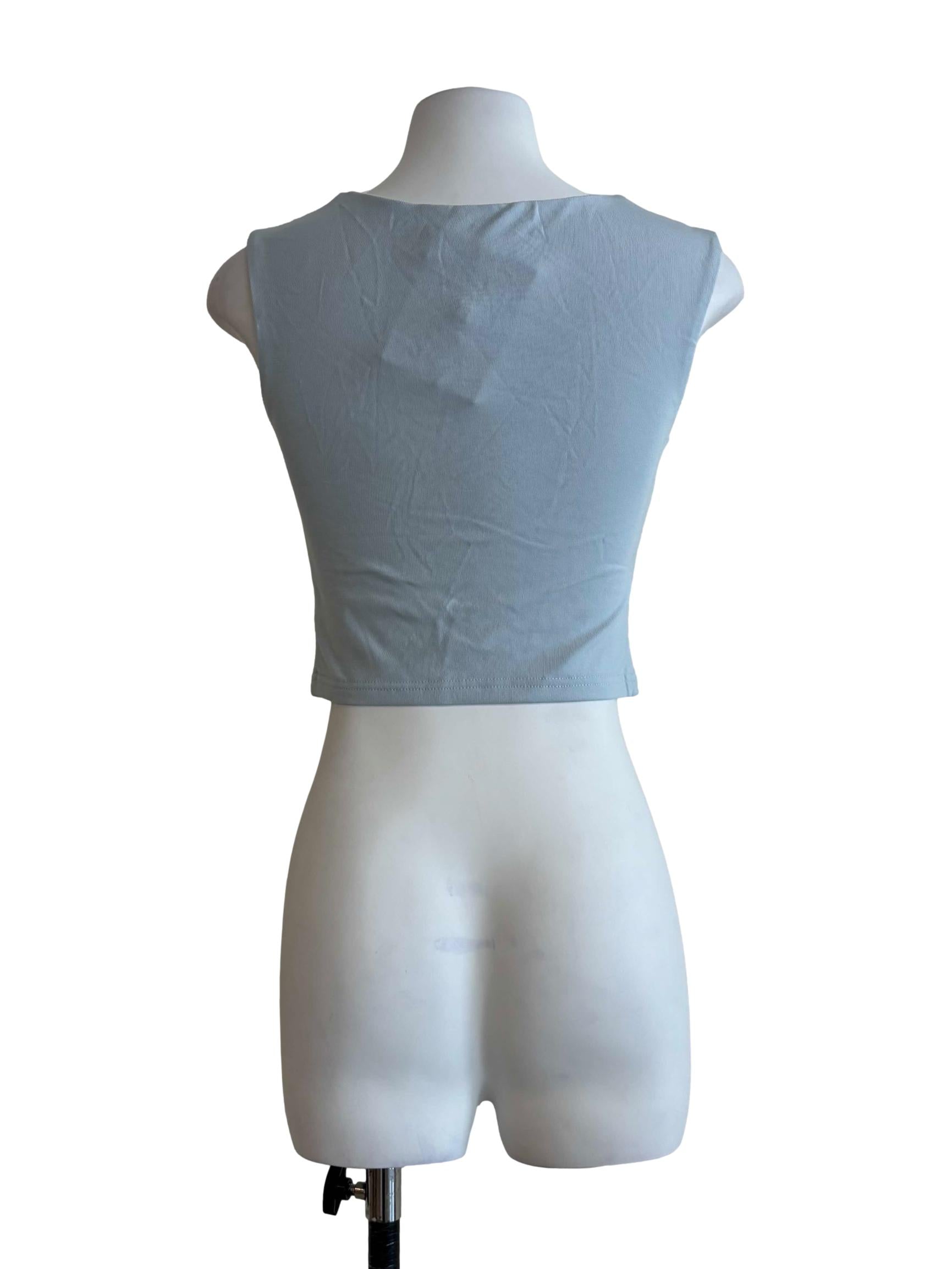 Baby Blue Padded Tank Top