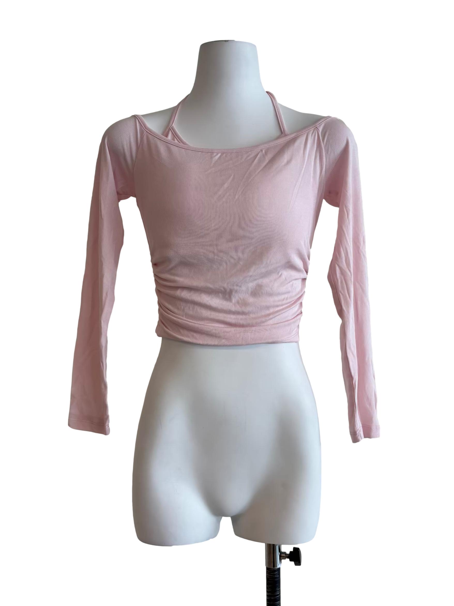 Lemonade Pink Long Sleeve Top