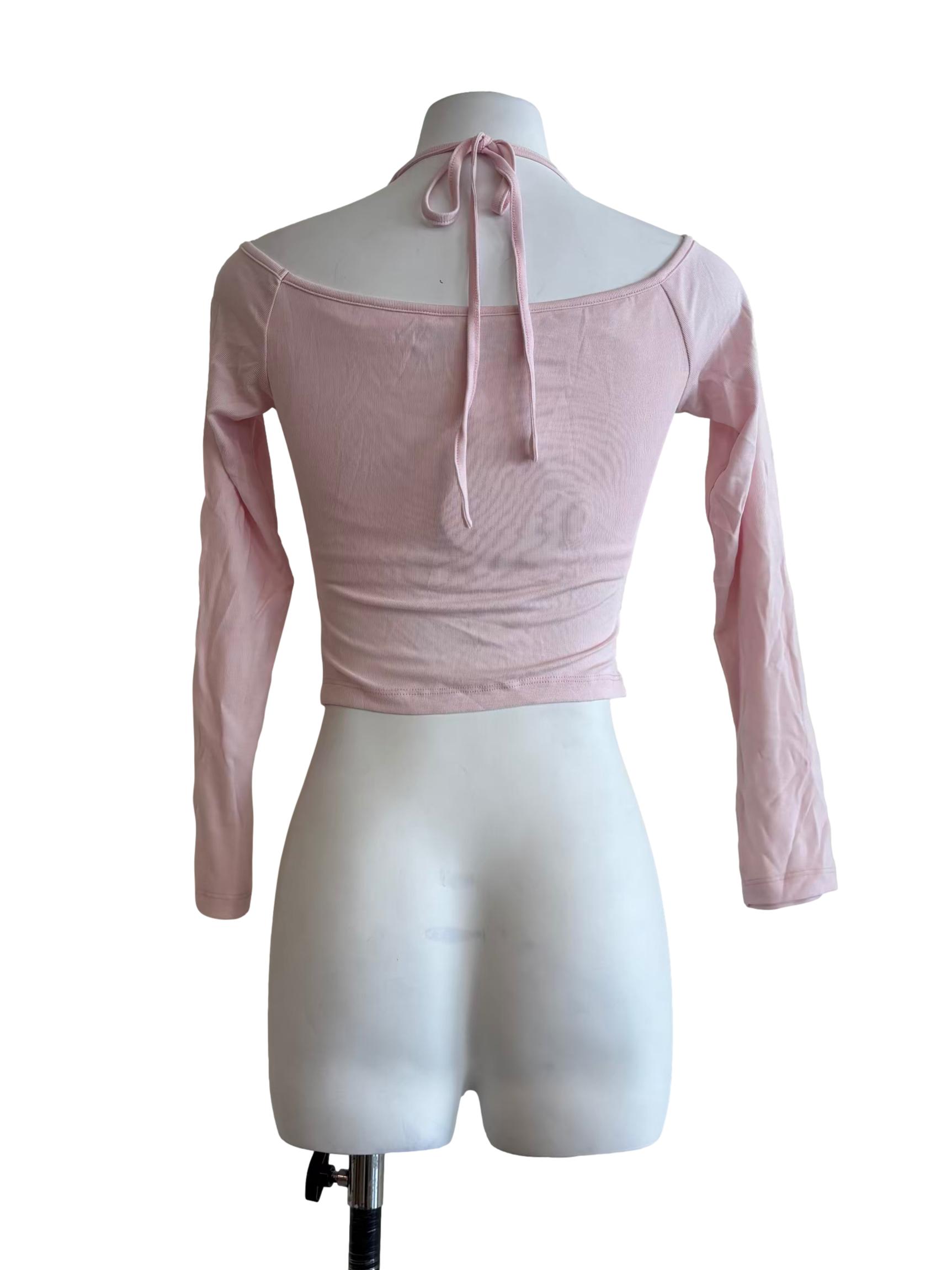 Lemonade Pink Long Sleeve Top