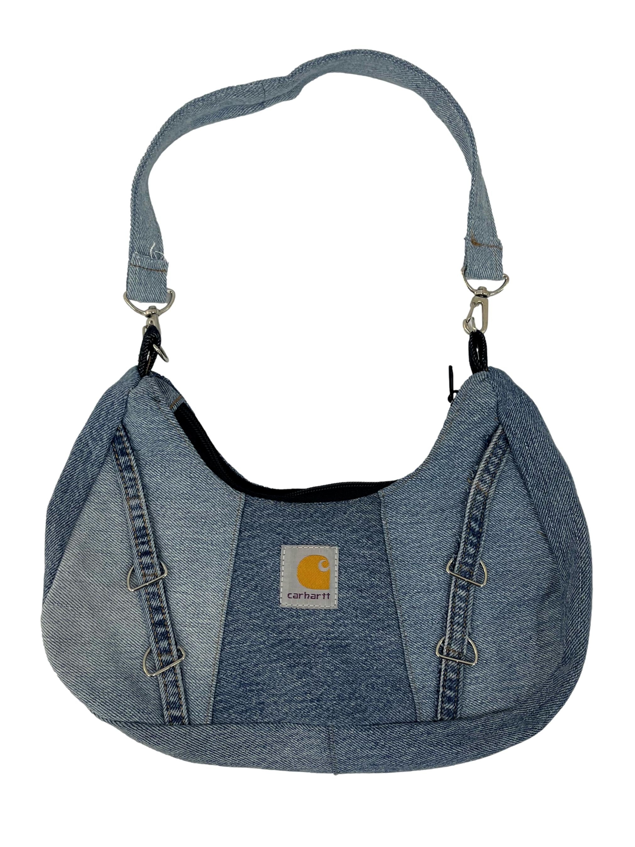 Light Denim Reworked Hobo Bag
