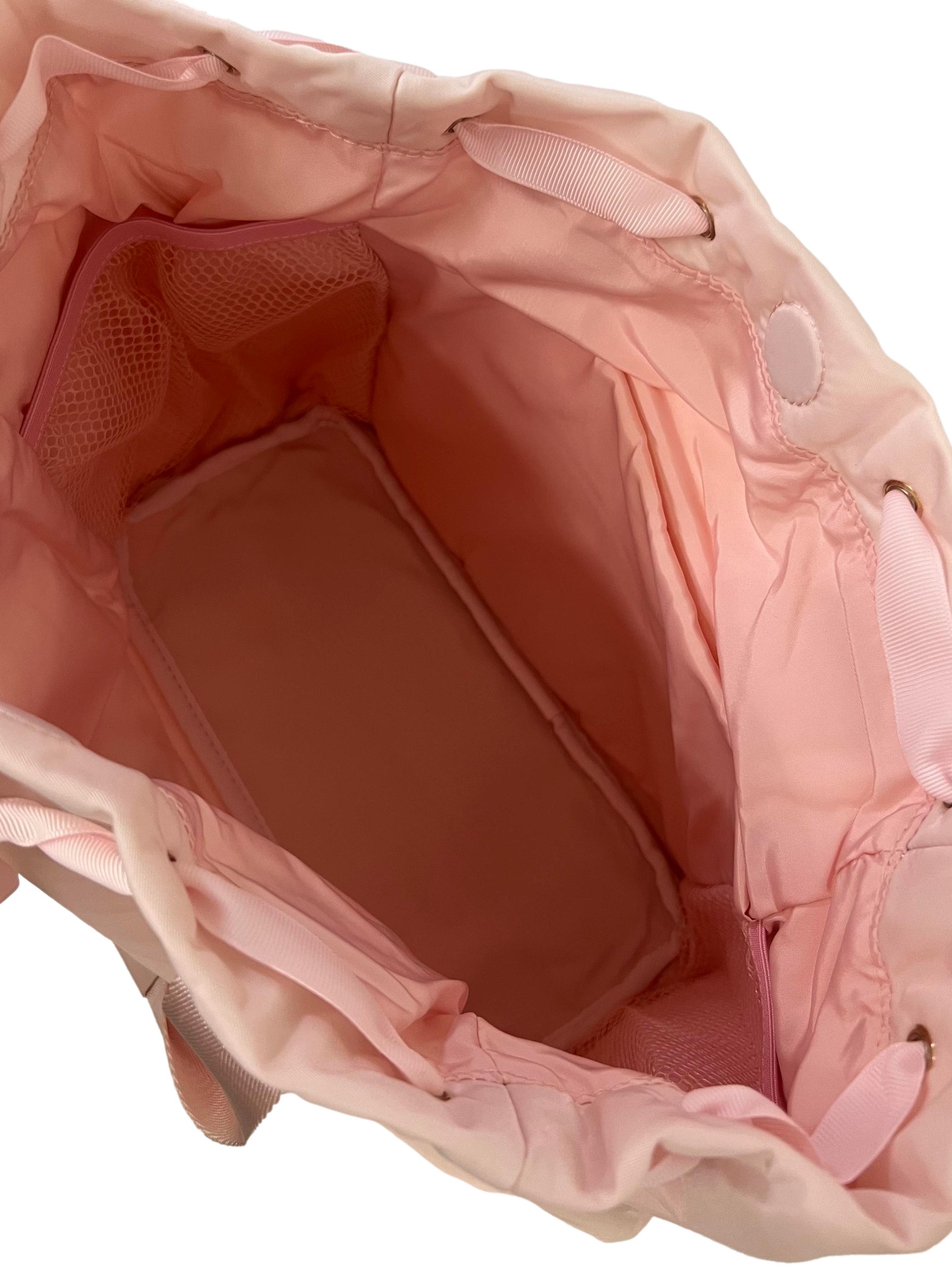 Pink Nylon Anteprima Shoulder Bag