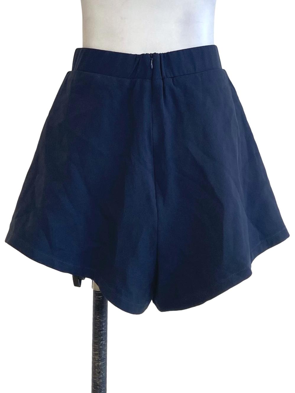 Lead Grey Twill Shorts